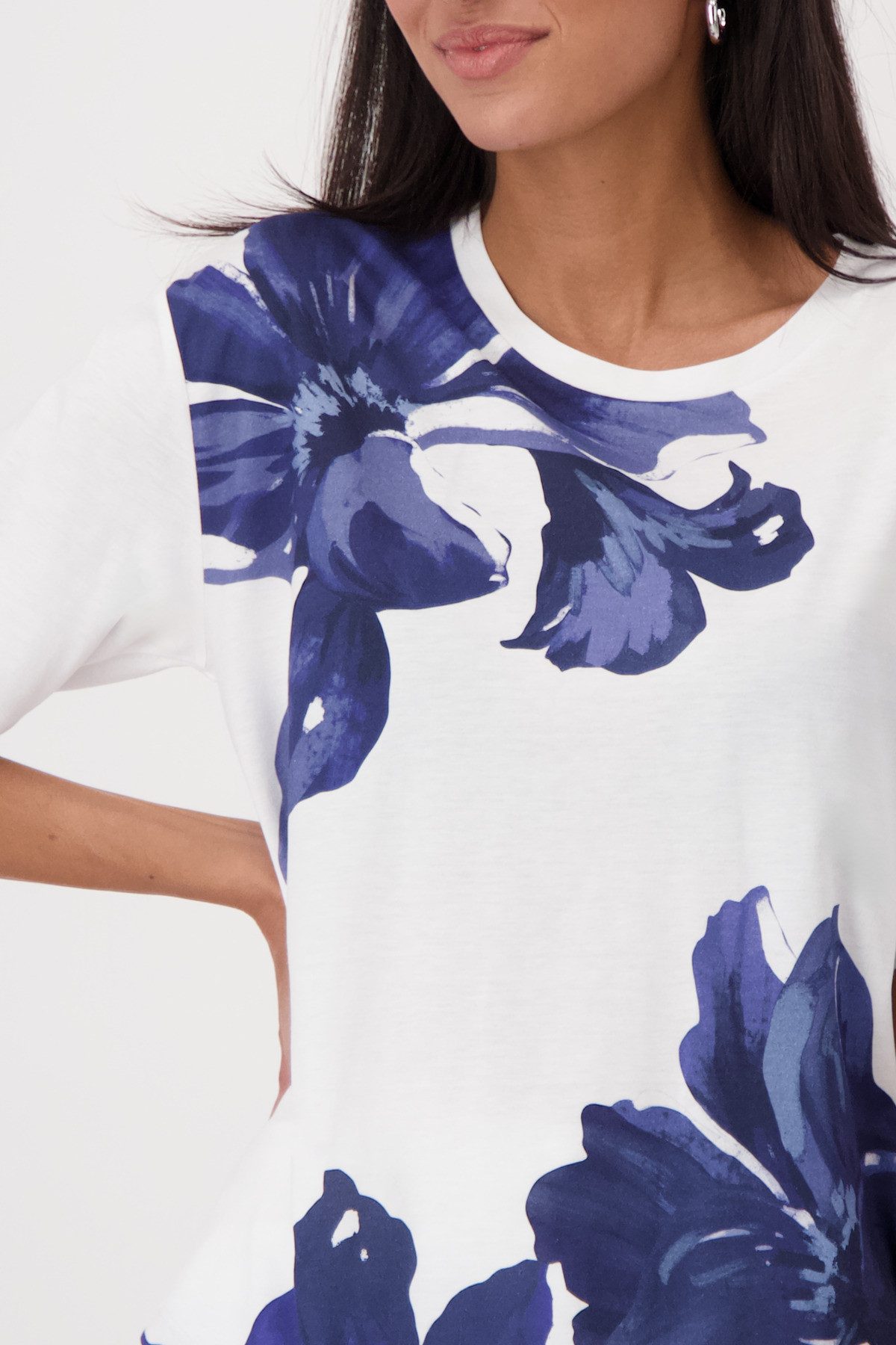 Monari Shirt met ronde hals Met een ronde hals