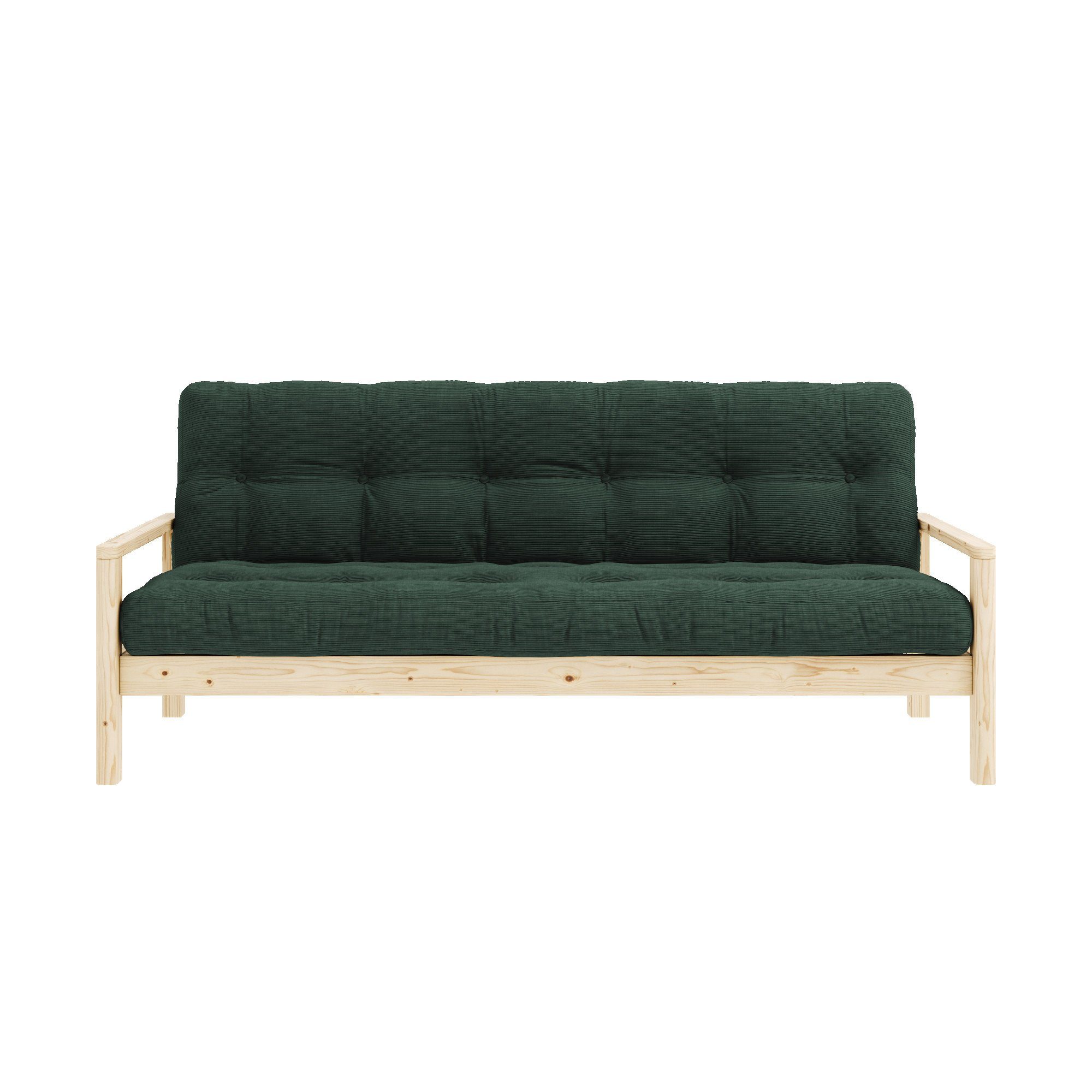 Karup Slaapbank Knob met futonmatras, verschillende kleuren, fsc®-gecertificeerd, dennenhout