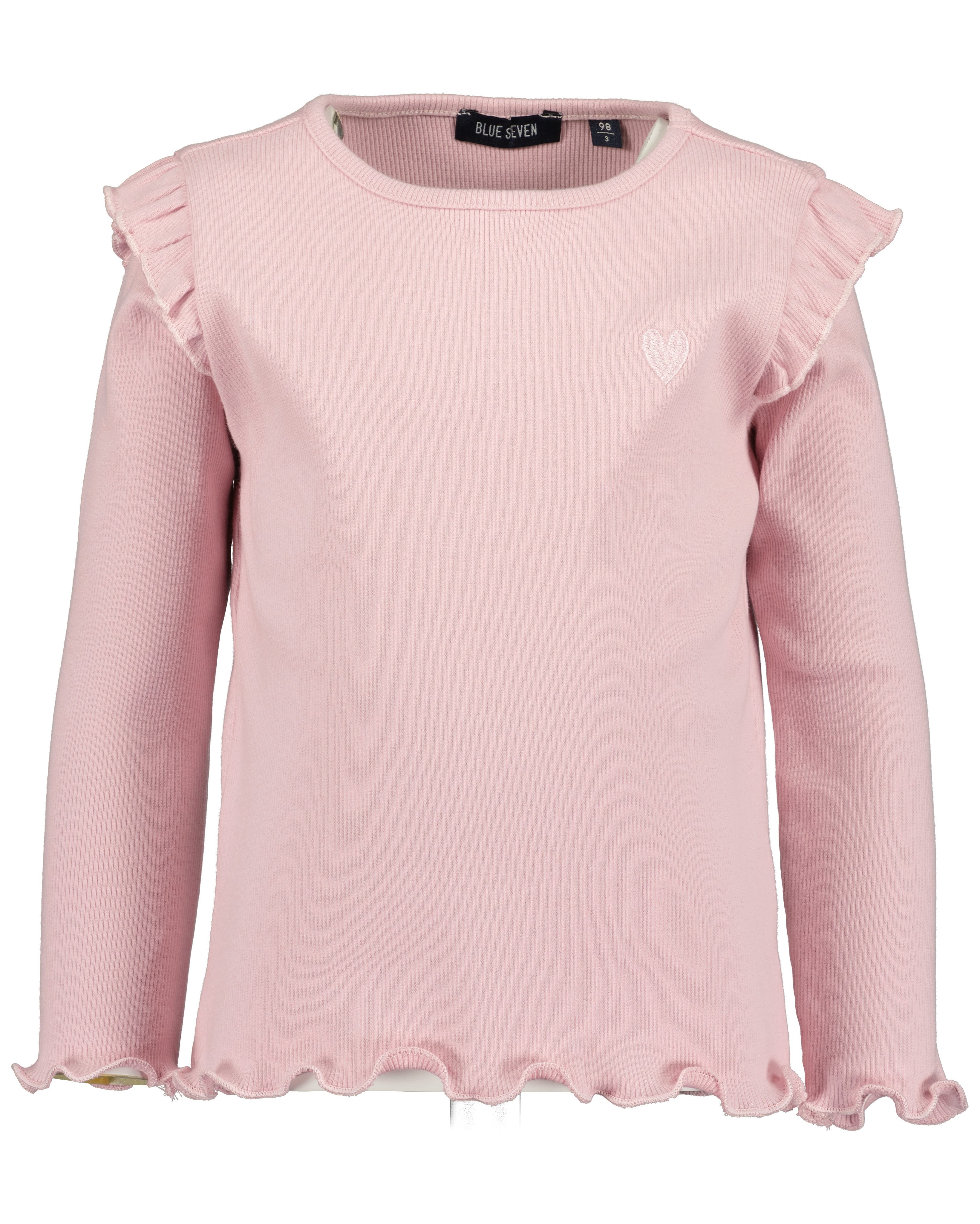 Blue Seven Shirt met lange mouwen meisjes shirts met lange mouwen maat 92 paars