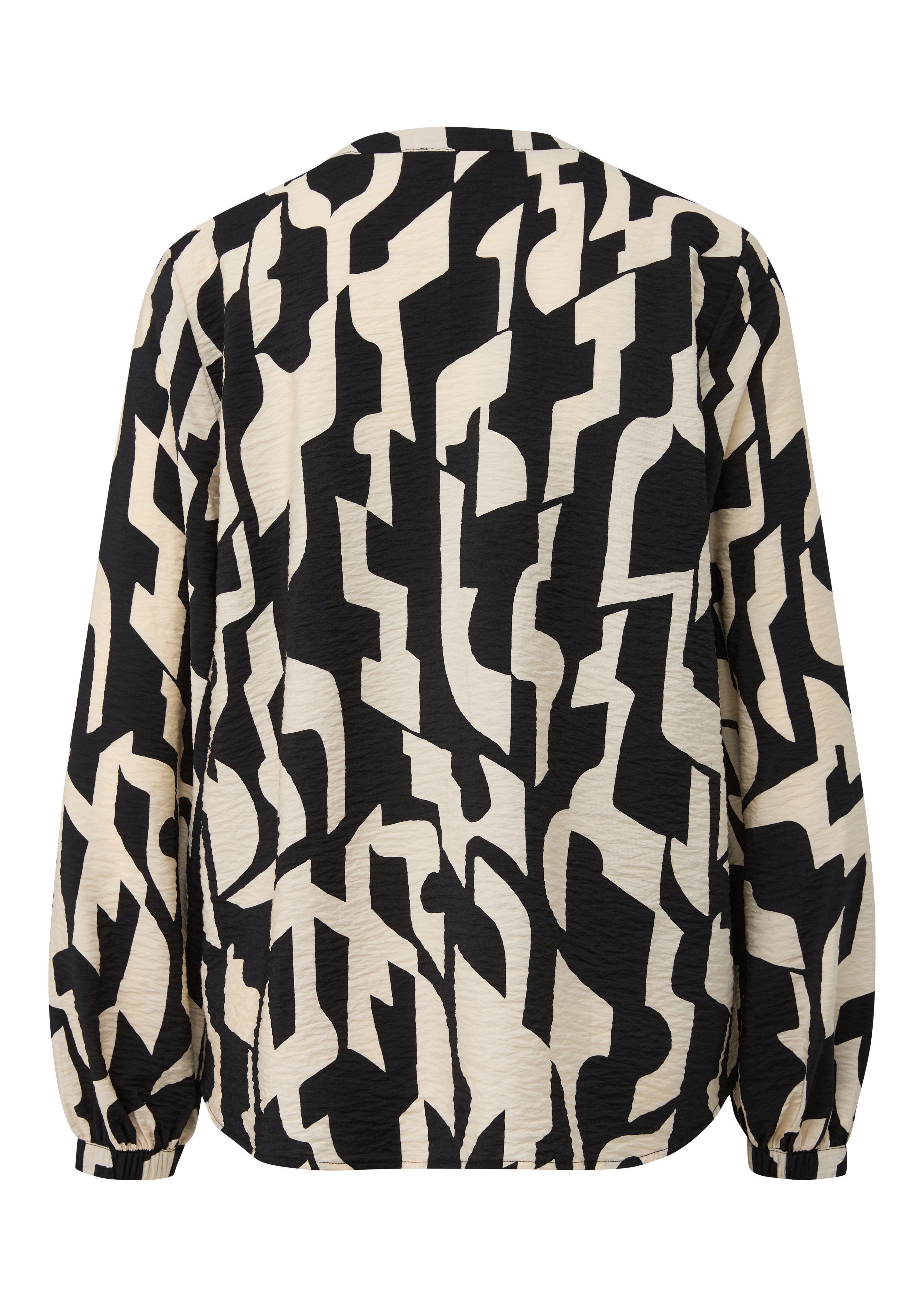s.Oliver Blouse met lange mouwen met print all-over