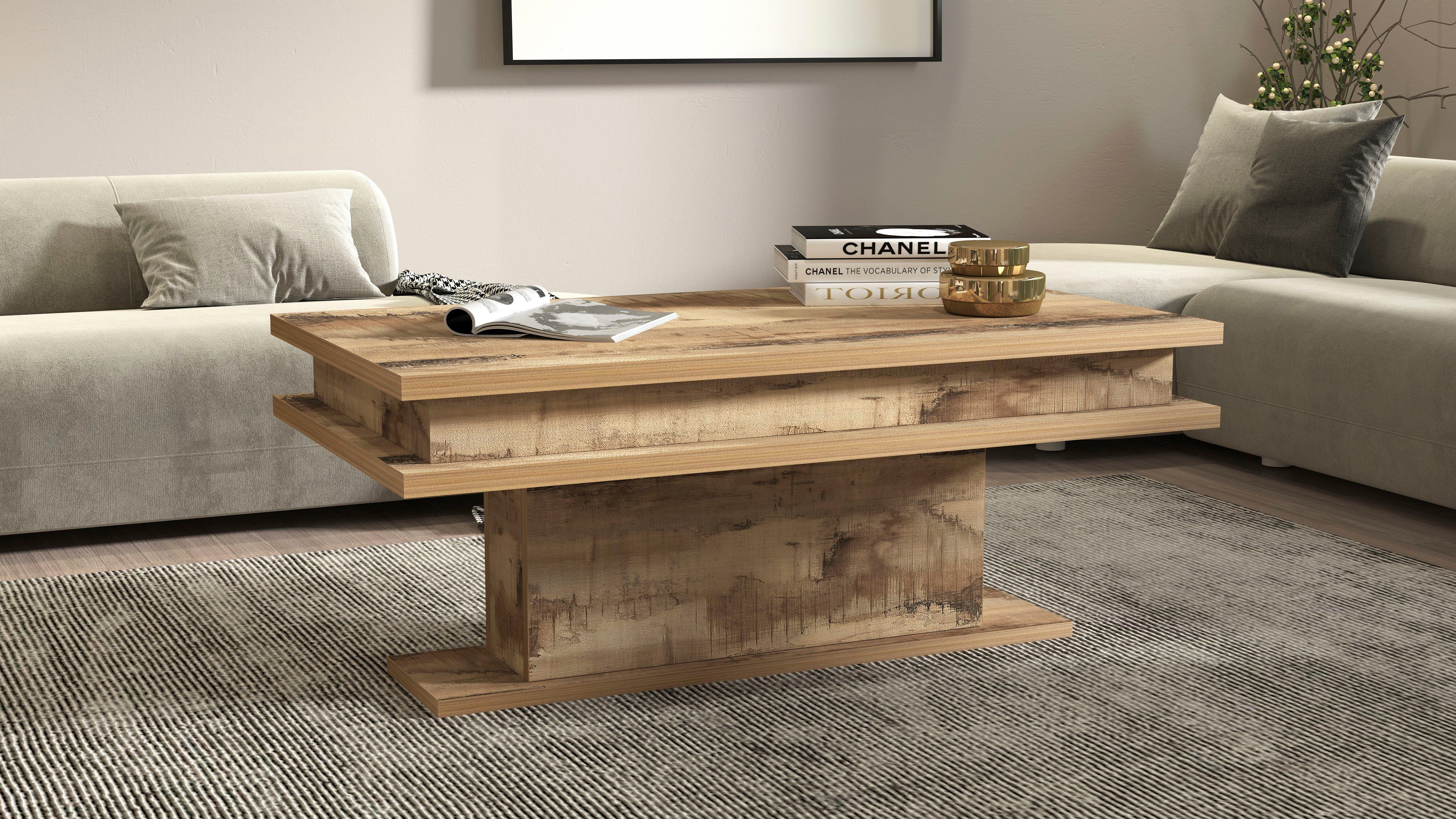 INOSIGN Salontafel LITTLE BIG- Koffietafel, Sofatafel, Woonkamertafel, Breedte ca. 100 cm