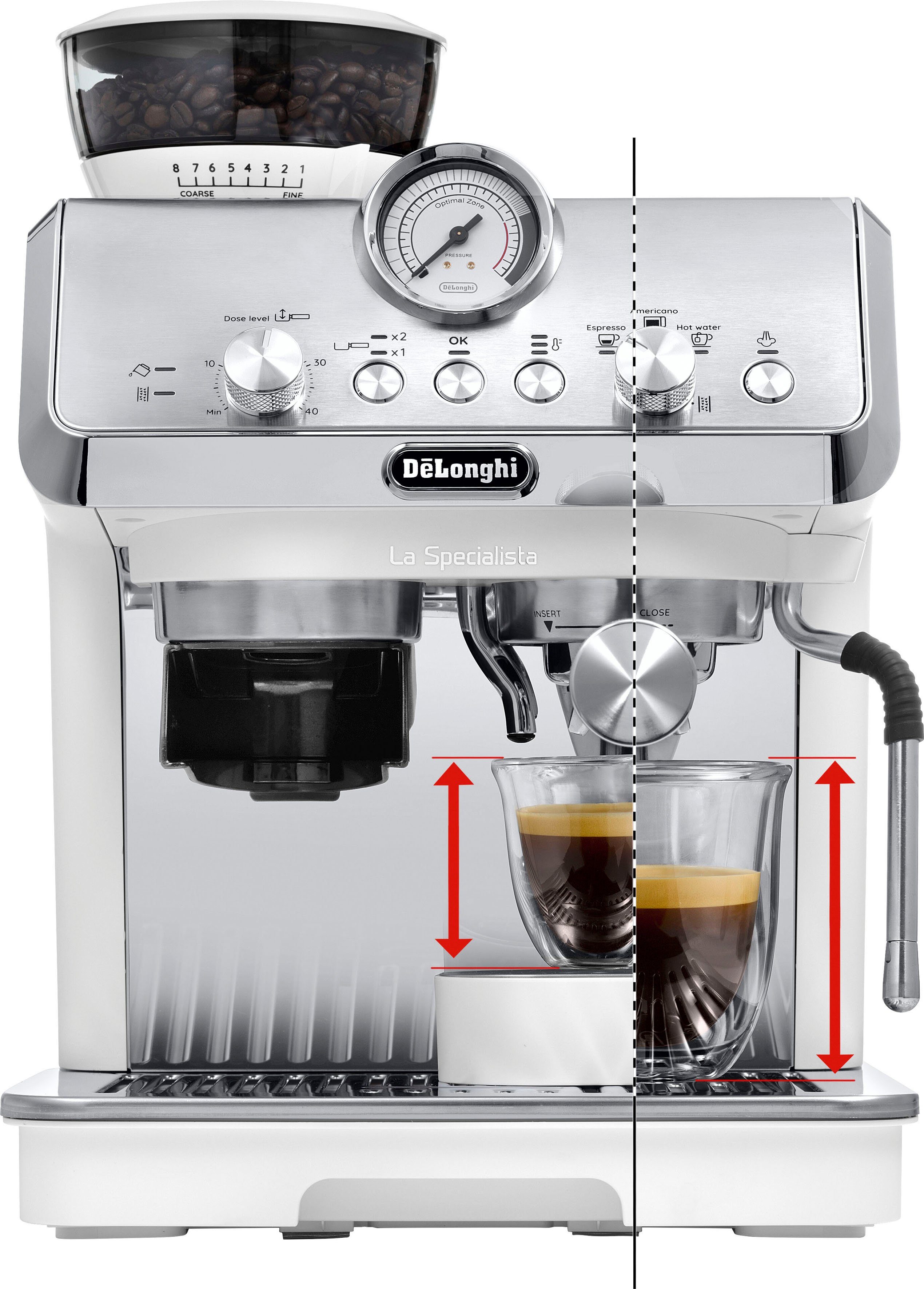 De'Longhi Espressomachine LA SPECIALISTA EC9155.W
