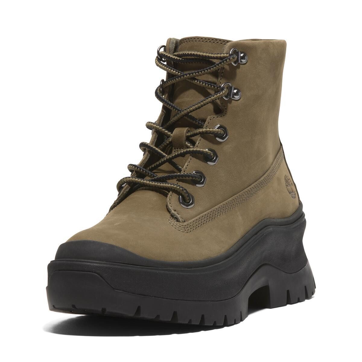 Timberland Veterlaarsjes ROXIE LANE MID LACE UP BOOT Winterschoenen, winterlaarzen, veterschoenen, winterlaarzen