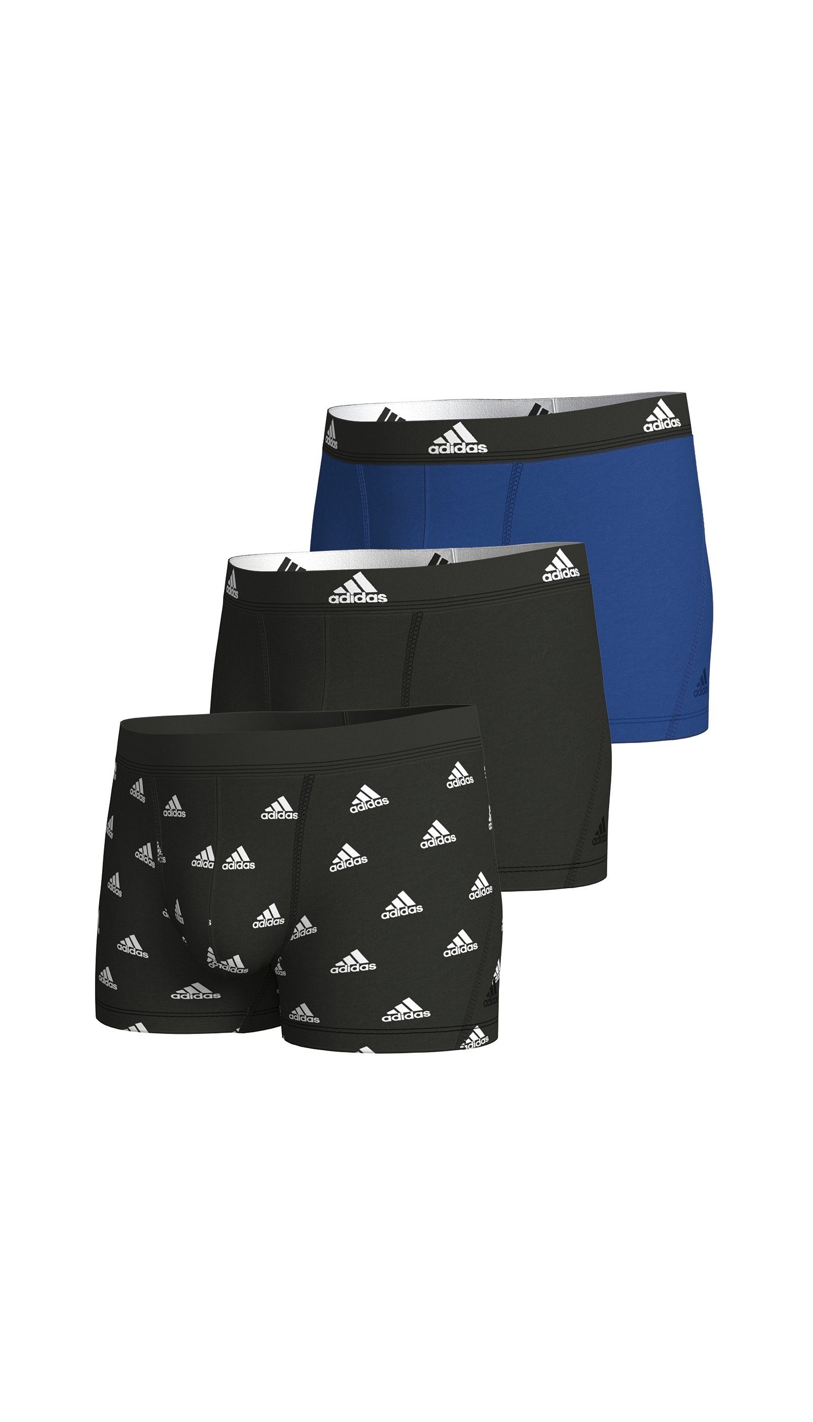 Adidas Sportswear Boxershort Active Flex Cotton met zachte naadverwerking en tonale logo (3 stuks)