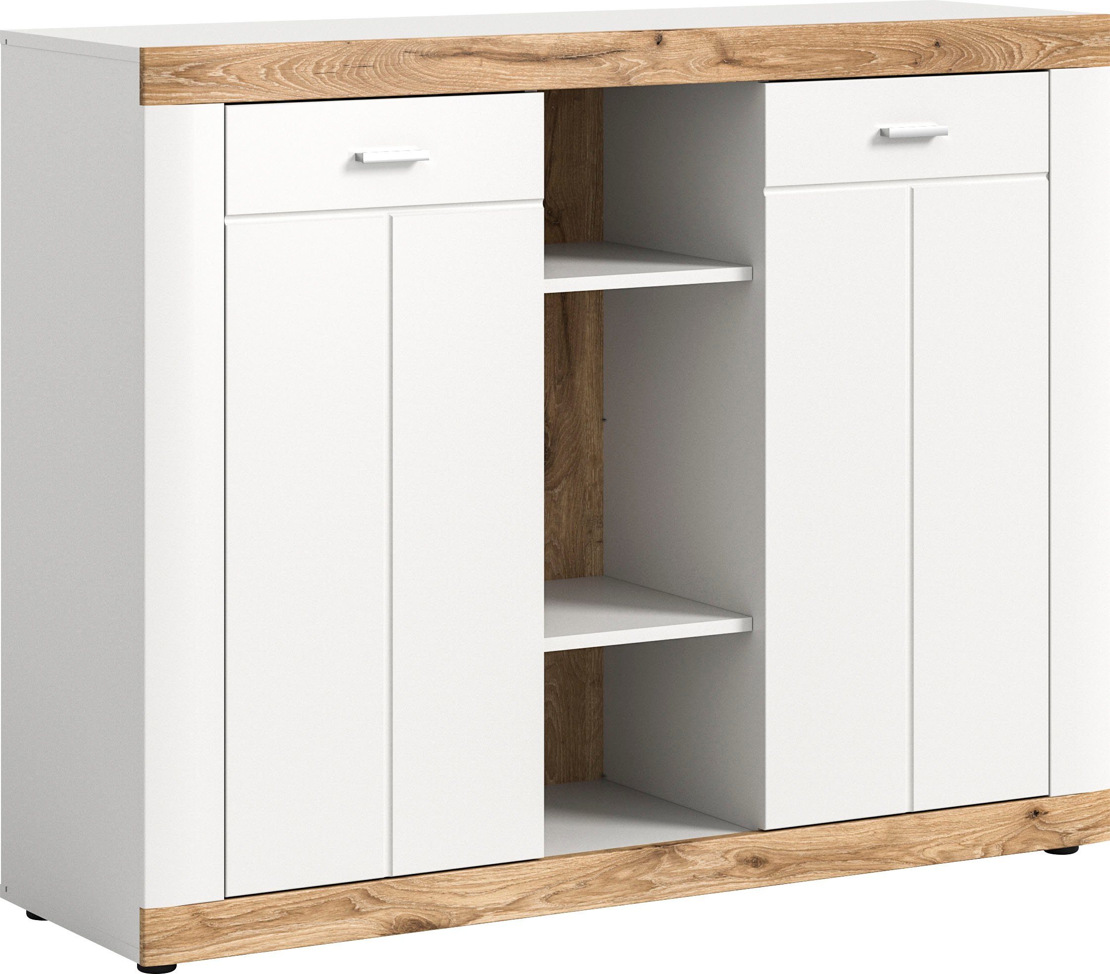 Home affaire Kast Landsby Breedte ca. 131 cm (1 stuk)