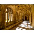 papermoon fotobehang sunlit abbey multicolor