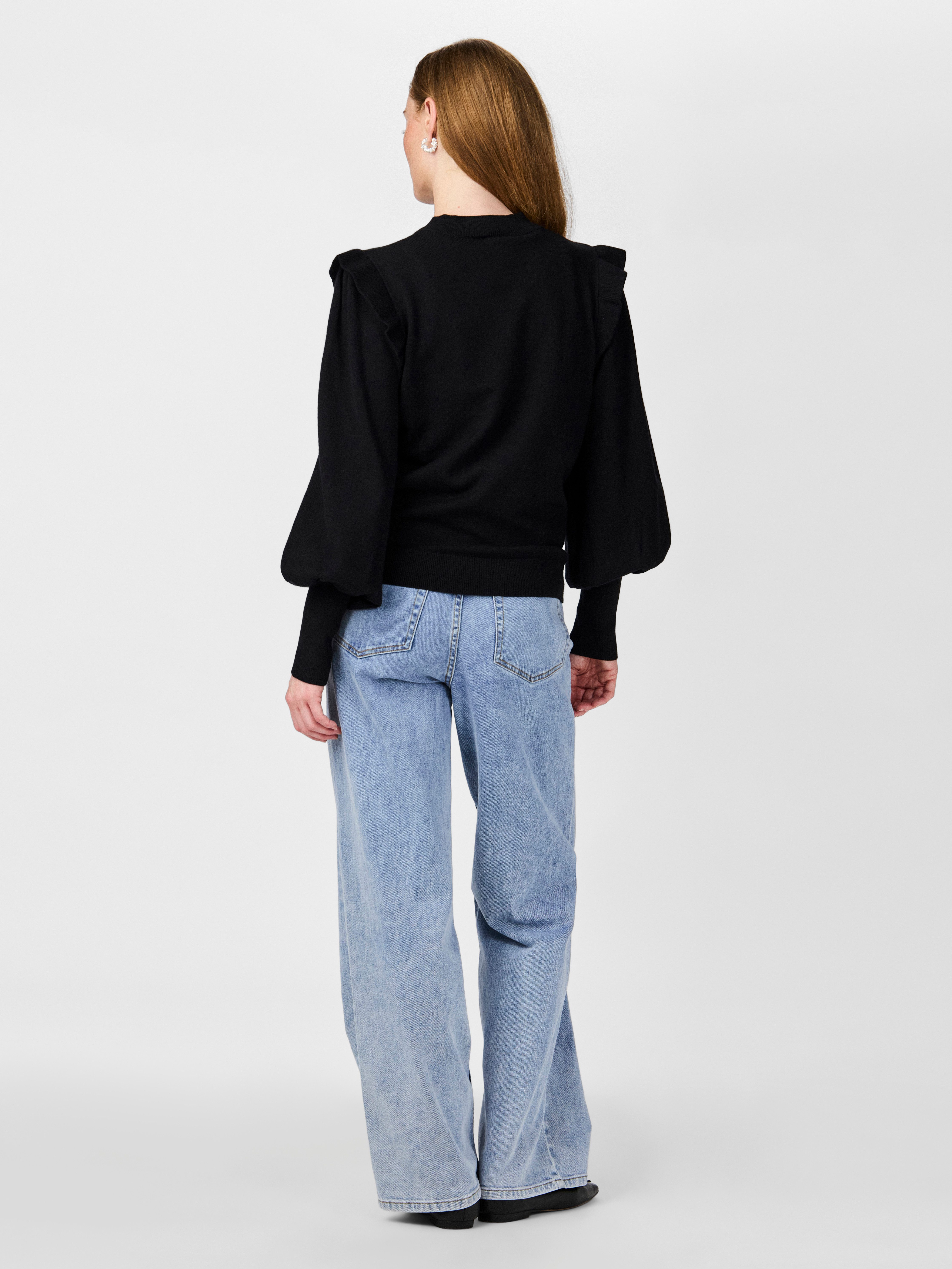 Y.A.S Trui met staande kraag YASJUM LS KNIT PULLOVER S. NOOS