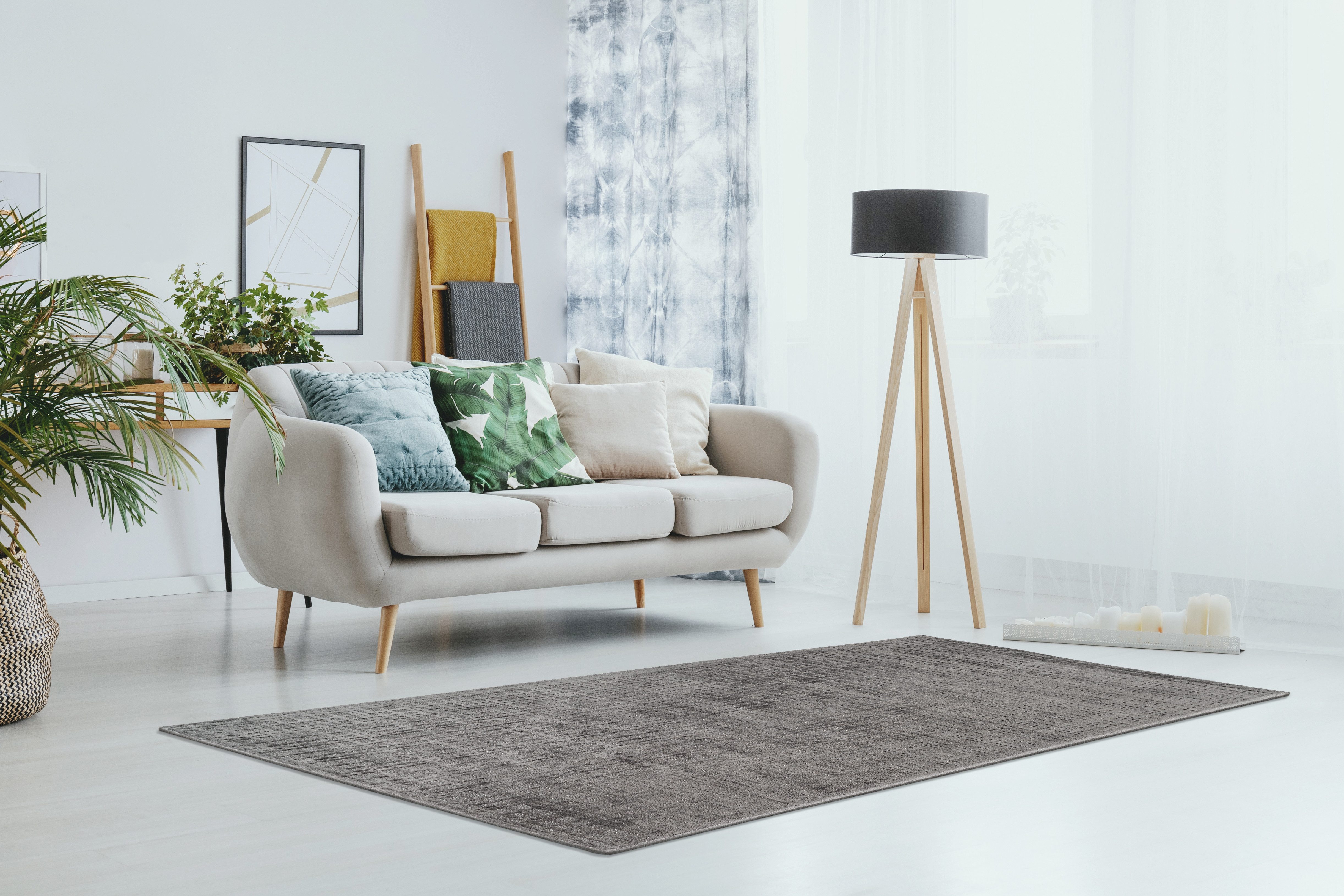 Padiro Vloerkleed Karma 125 Handgeweven tapijt met 3D-ontwerp, zachte grip, onderhoudsvriendelijk