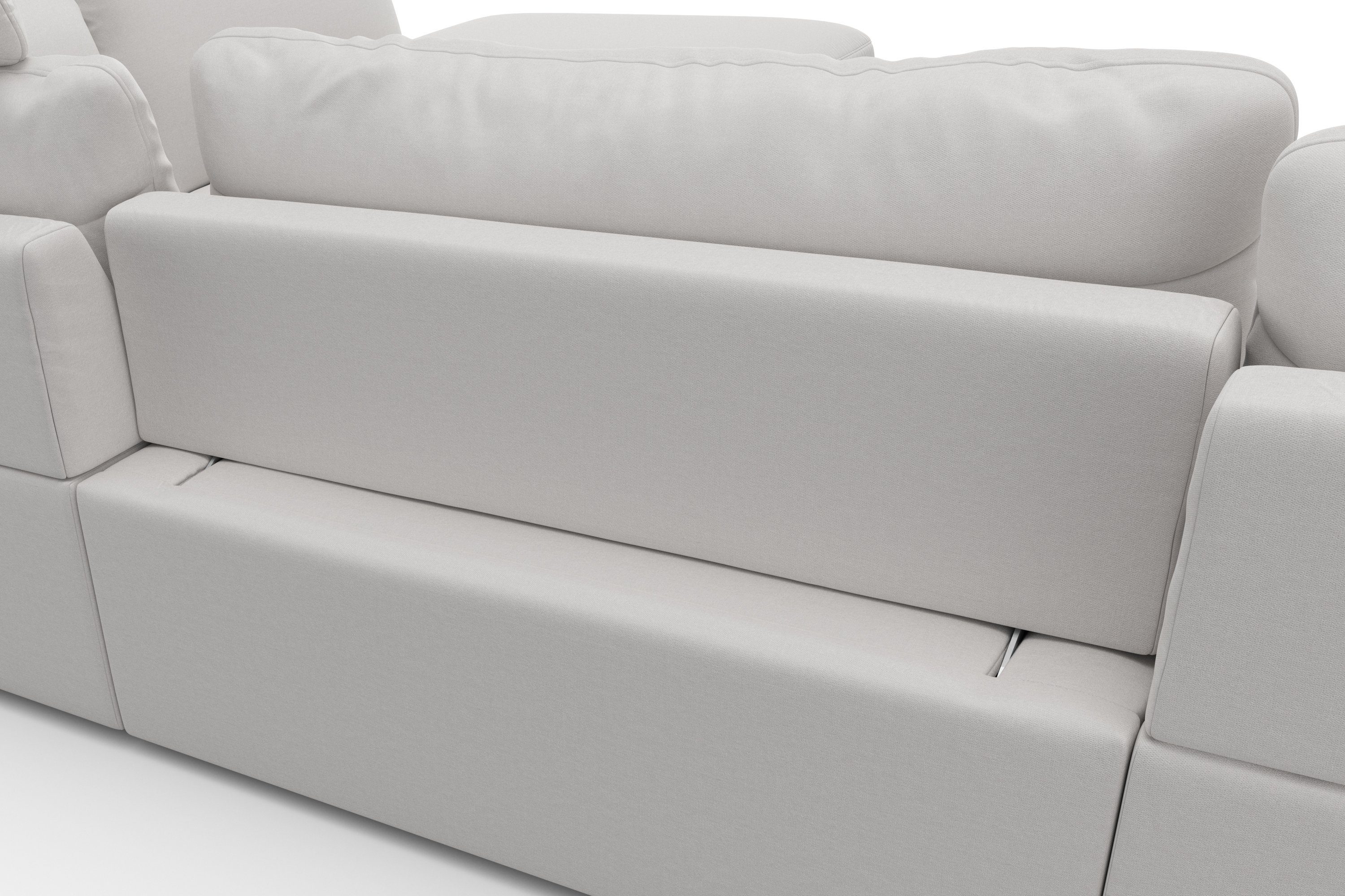sit&more Hoekbank Cadabra L-vorm Breedte 356 cm, met zitdiepteverstelling