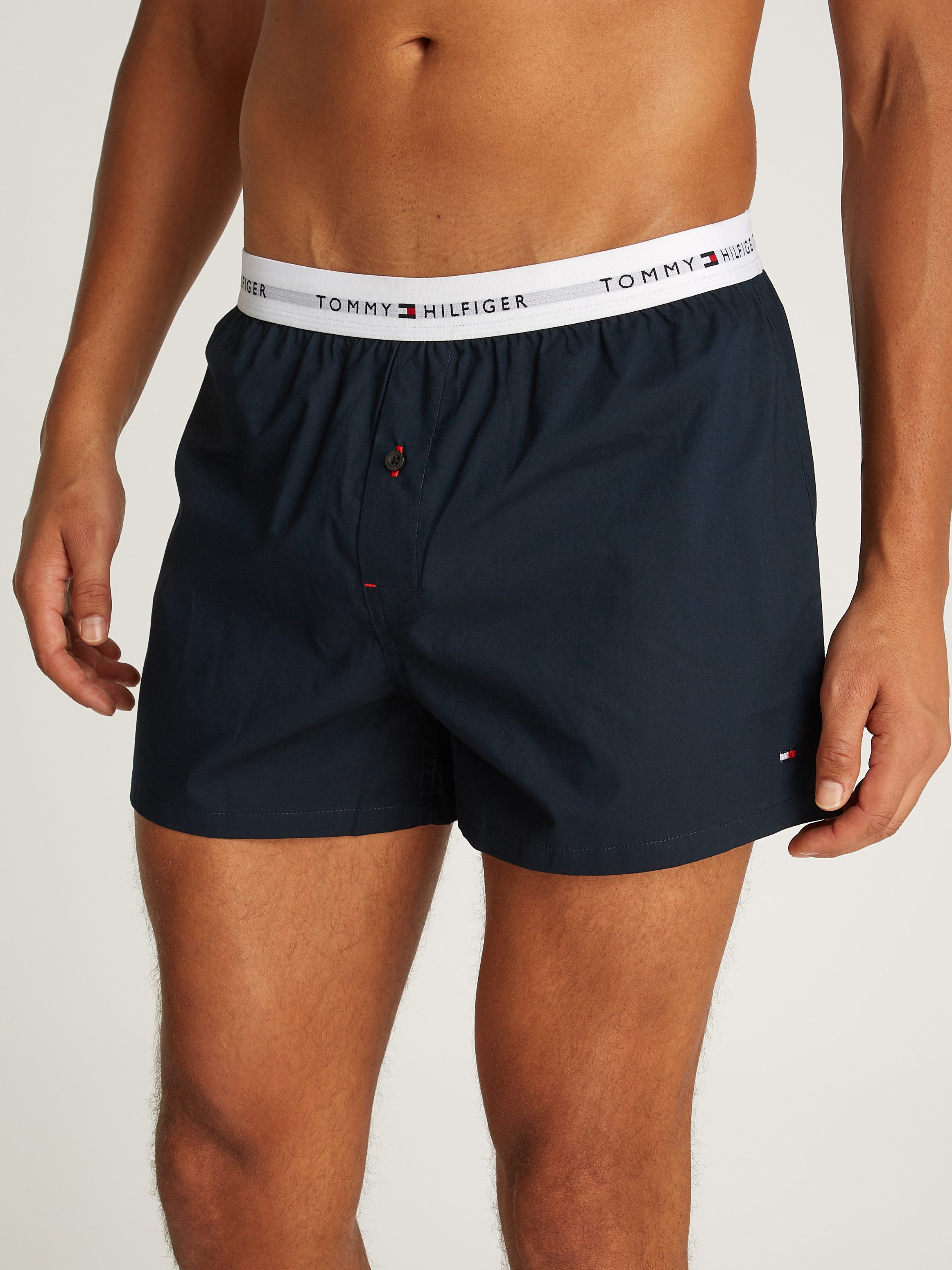 Tommy Hilfiger Underwear Geweven boxershort 2P WOVEN BOXER (set, 2 stuks, 2 stuks)