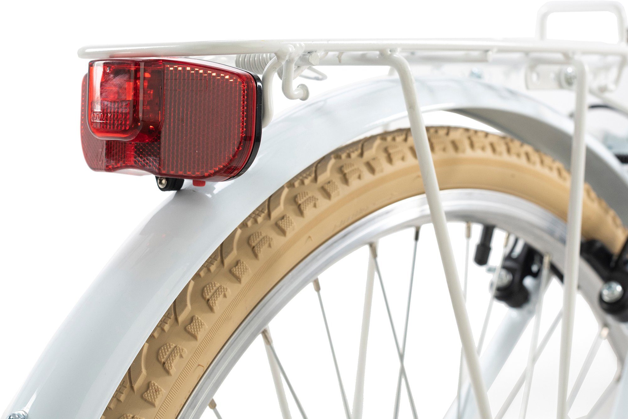KS Cycling Citybike Cantaloupe voor dames, kettingversnelling