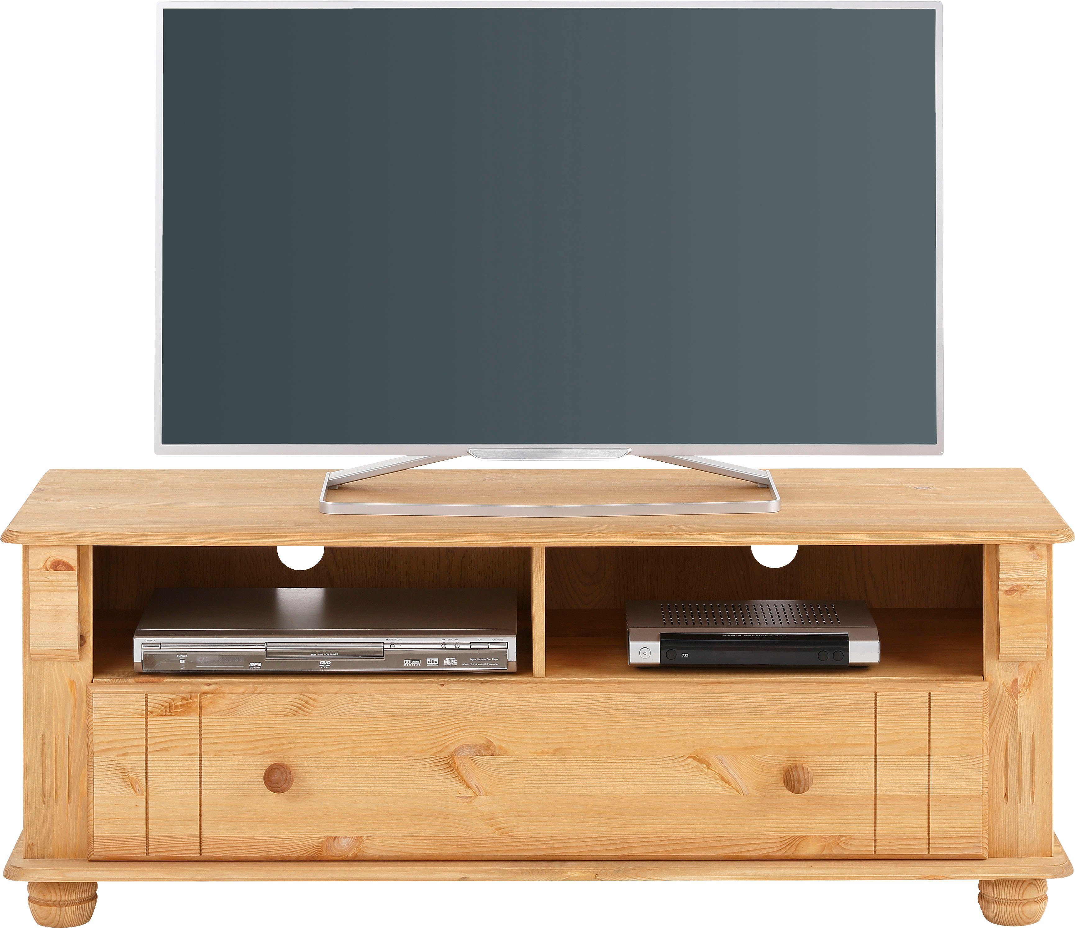 Home affaire Tv-meubel ADELE Breedte 120 cm, met lade, van massief grenen, FSC®