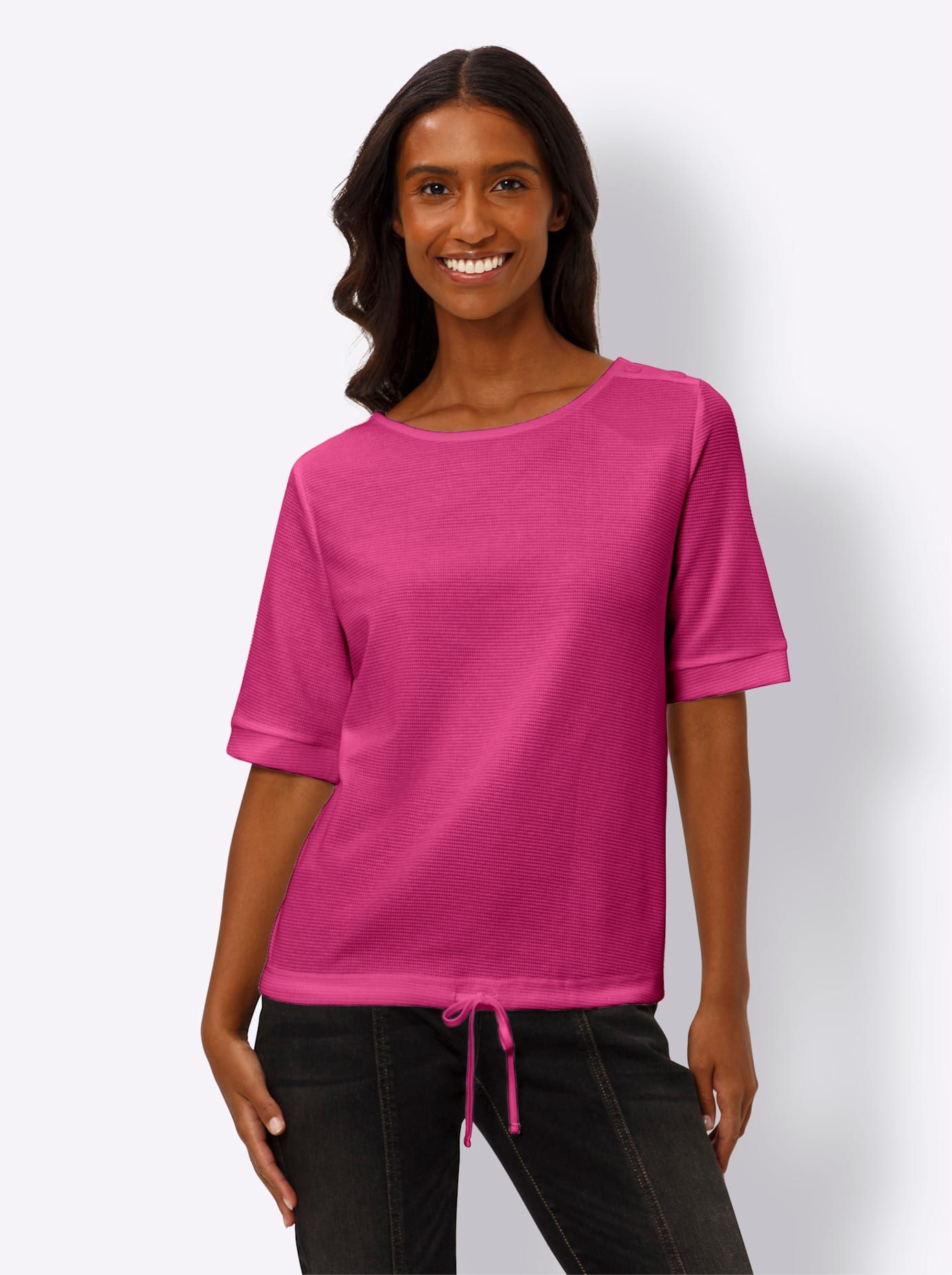 heine Shirt met ronde hals Shirt (1-delig)
