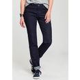h.i.s straight jeans mid-waist ecologische, waterbesparende productie door ozon wash blauw