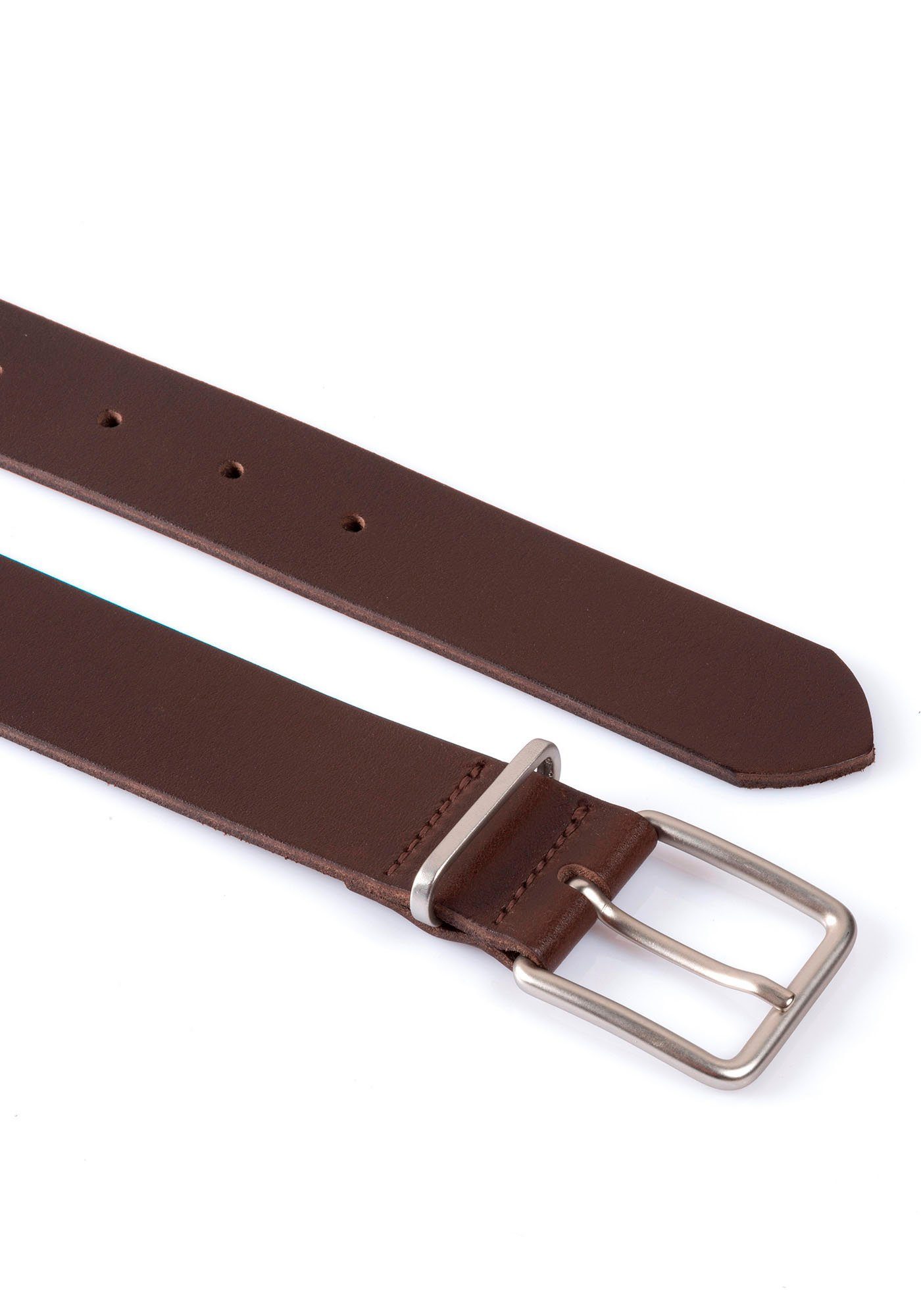 Tom Tailor Leren riem TTREGGIE 3,5 cm brede damesriem, must-have voor denim en formeel