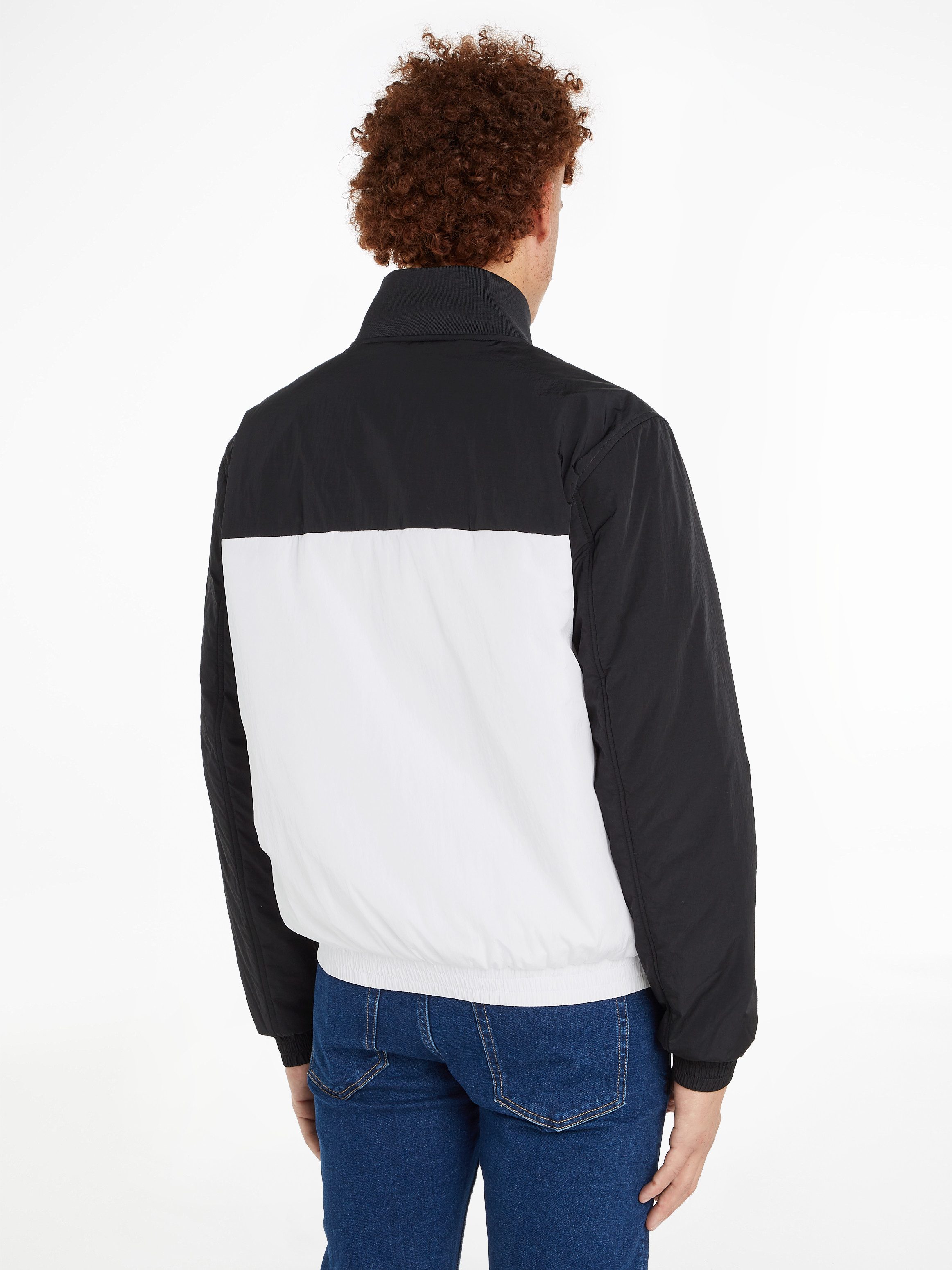 Calvin Klein Blouson PADDED HARRINGTON met gestempeld logo