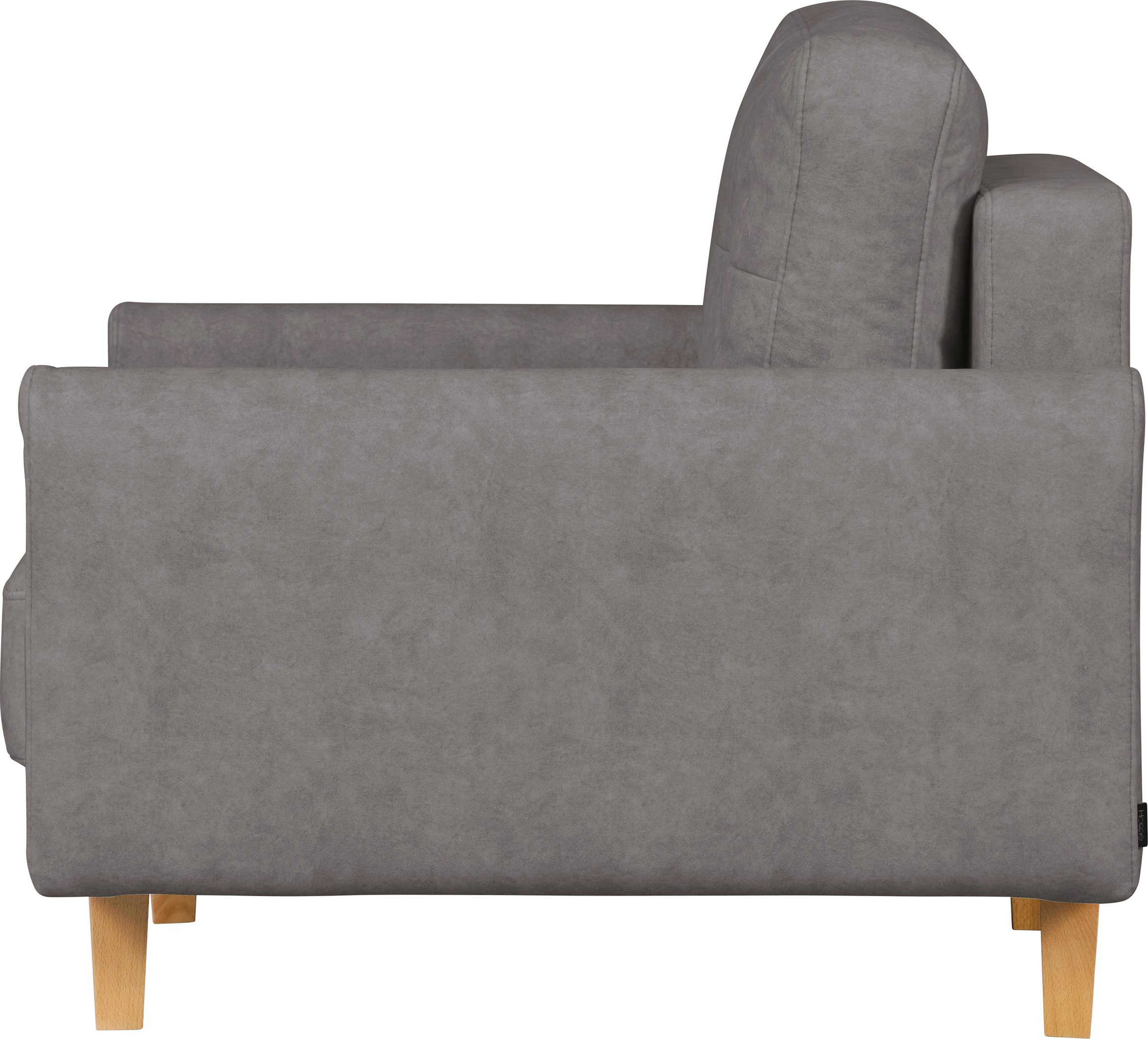 Home affaire Fauteuil TRIPLO relaxstoel met golfondersteuning, afmetingen B/D/H: 95/100/89 cm