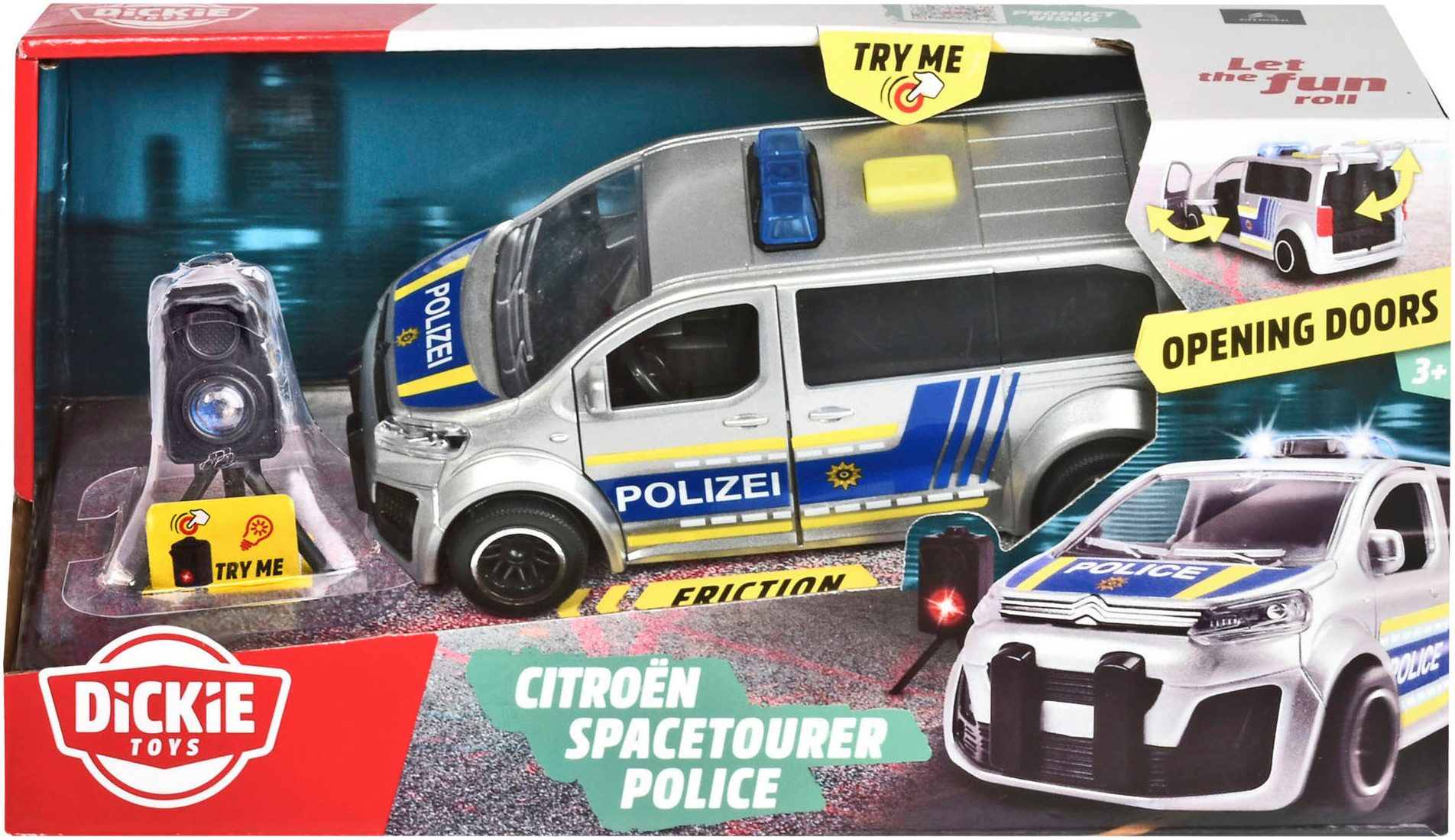 Dickie Toys Politie speelgoed Citroën SpaceTourer