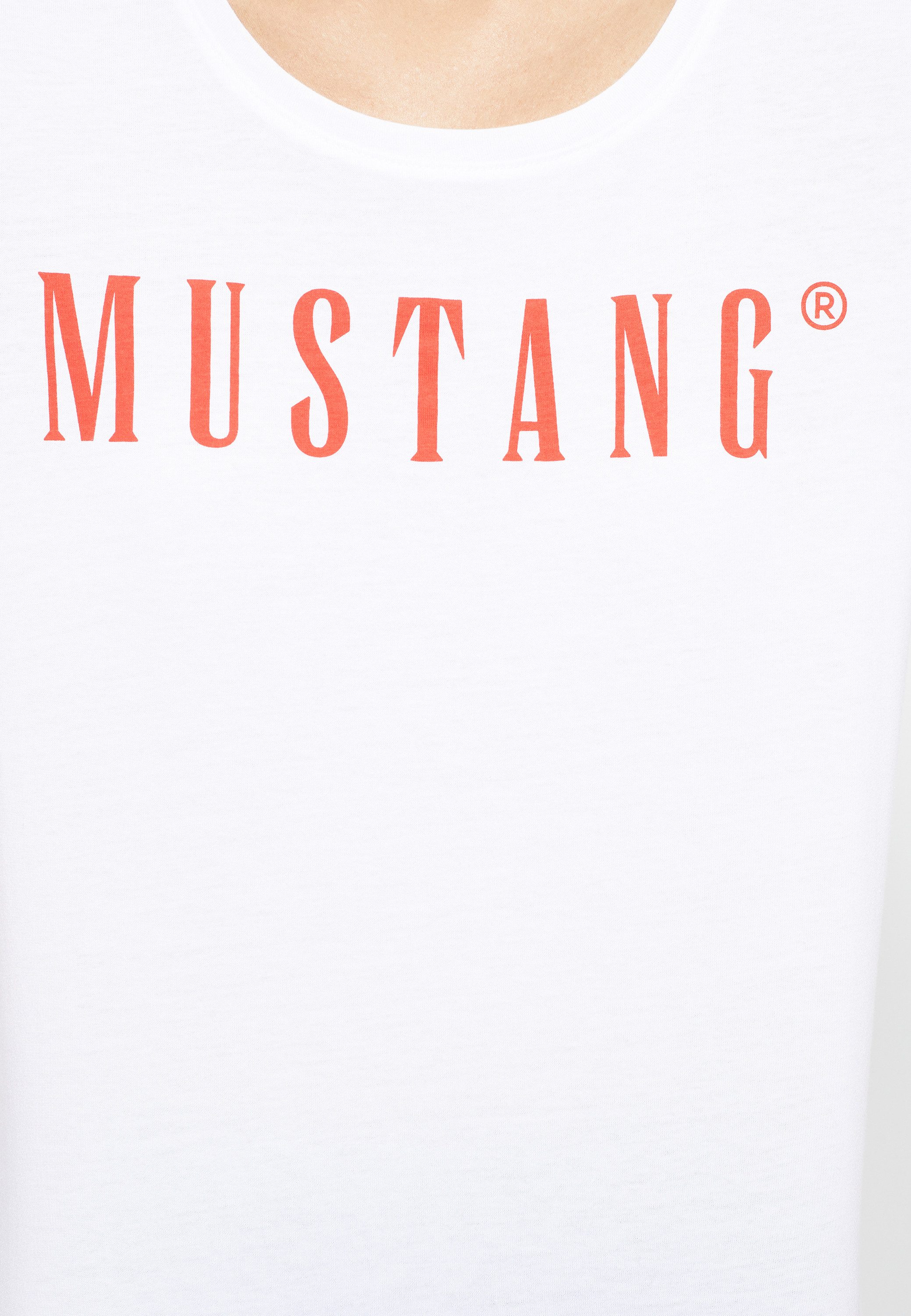 MUSTANG Shirt met korte mouwen Dames stijl Alma