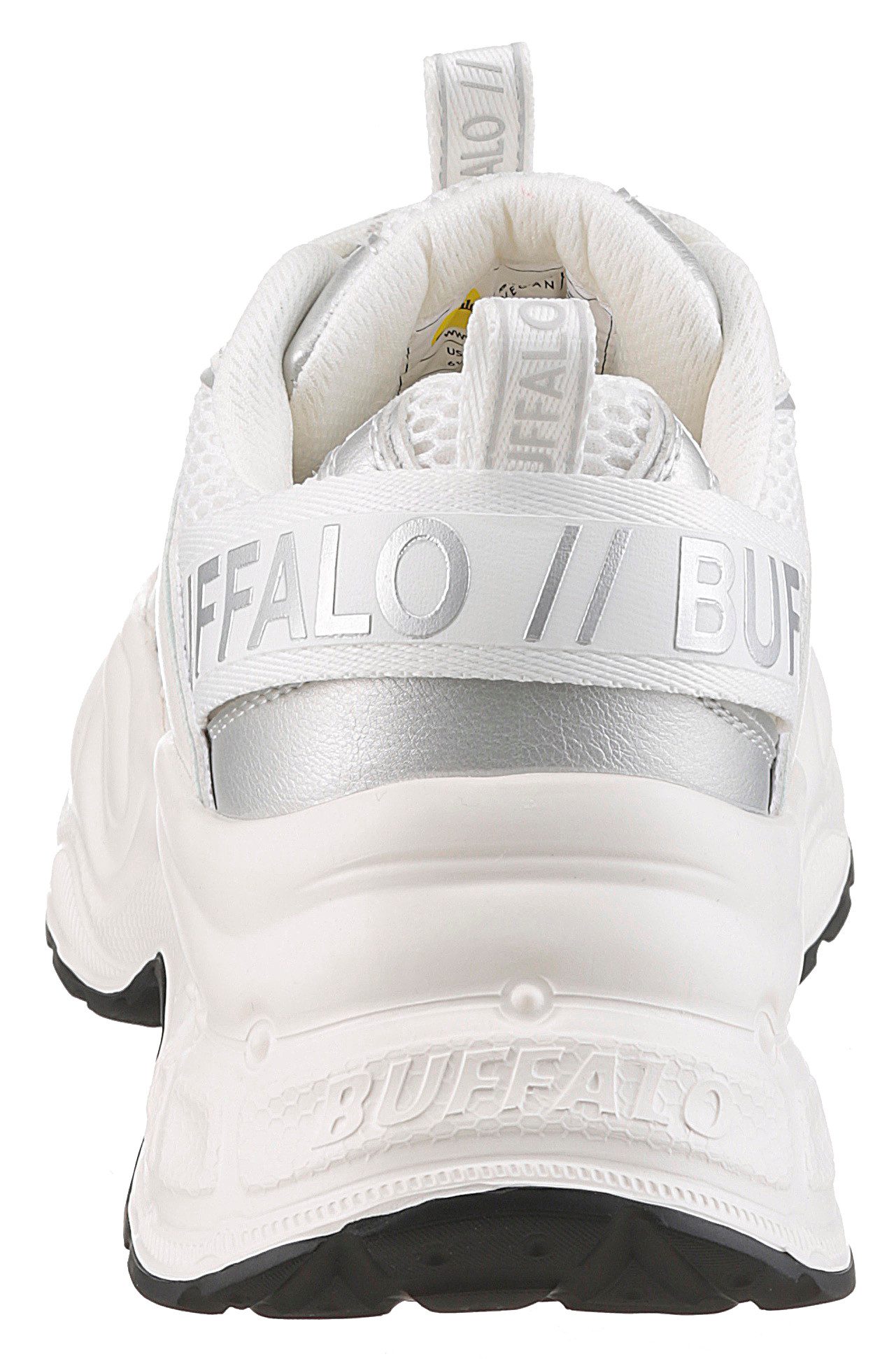 Buffalo Plateausneakers PARA , chunky sneaker, veterschoen, vrijetijdsschoen, memory foam binnenzool