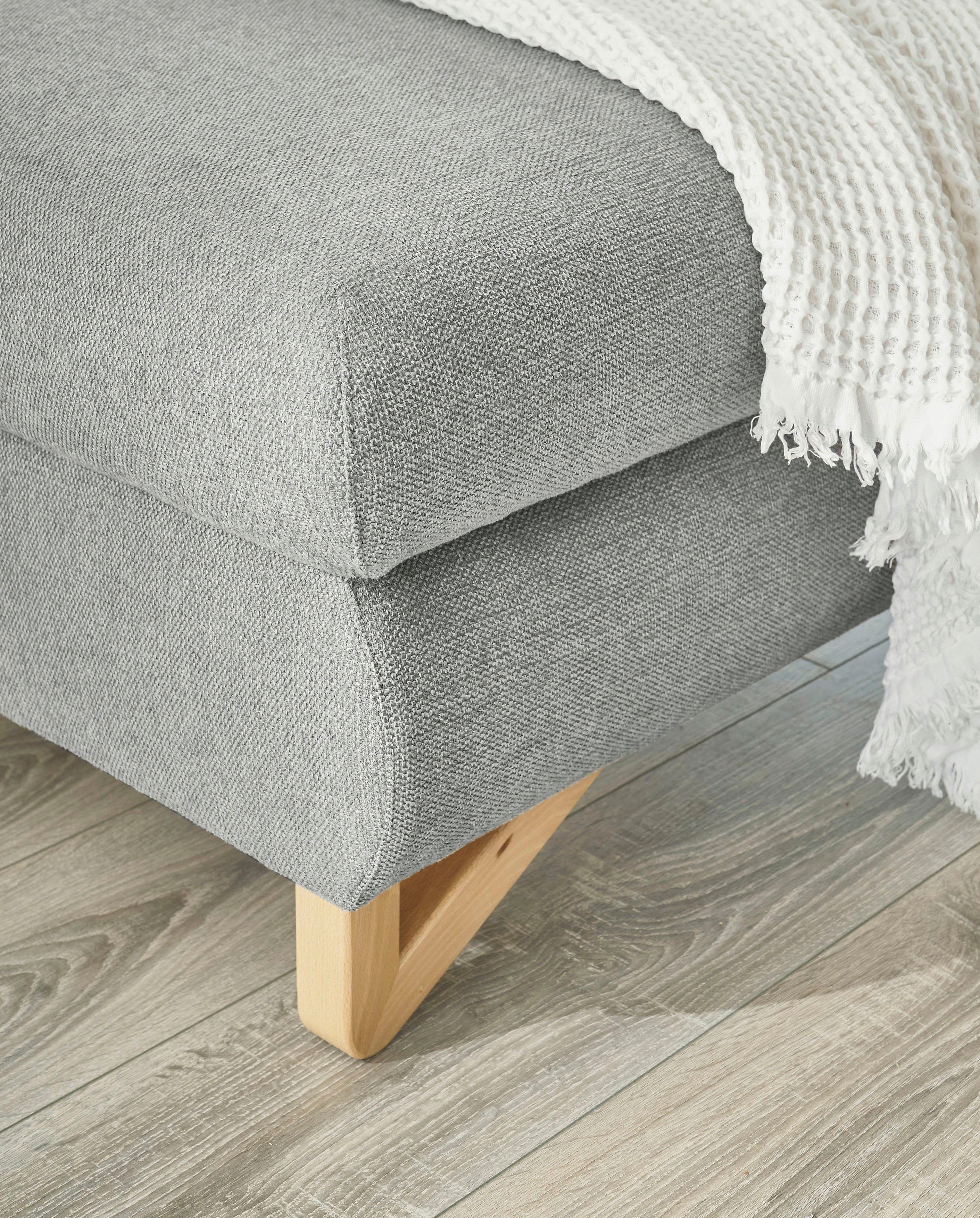 INOSIGN Slaapbank City/Giron comfortabele slaapbank (ligoppervlak 245 x 138 cm) en bedlade