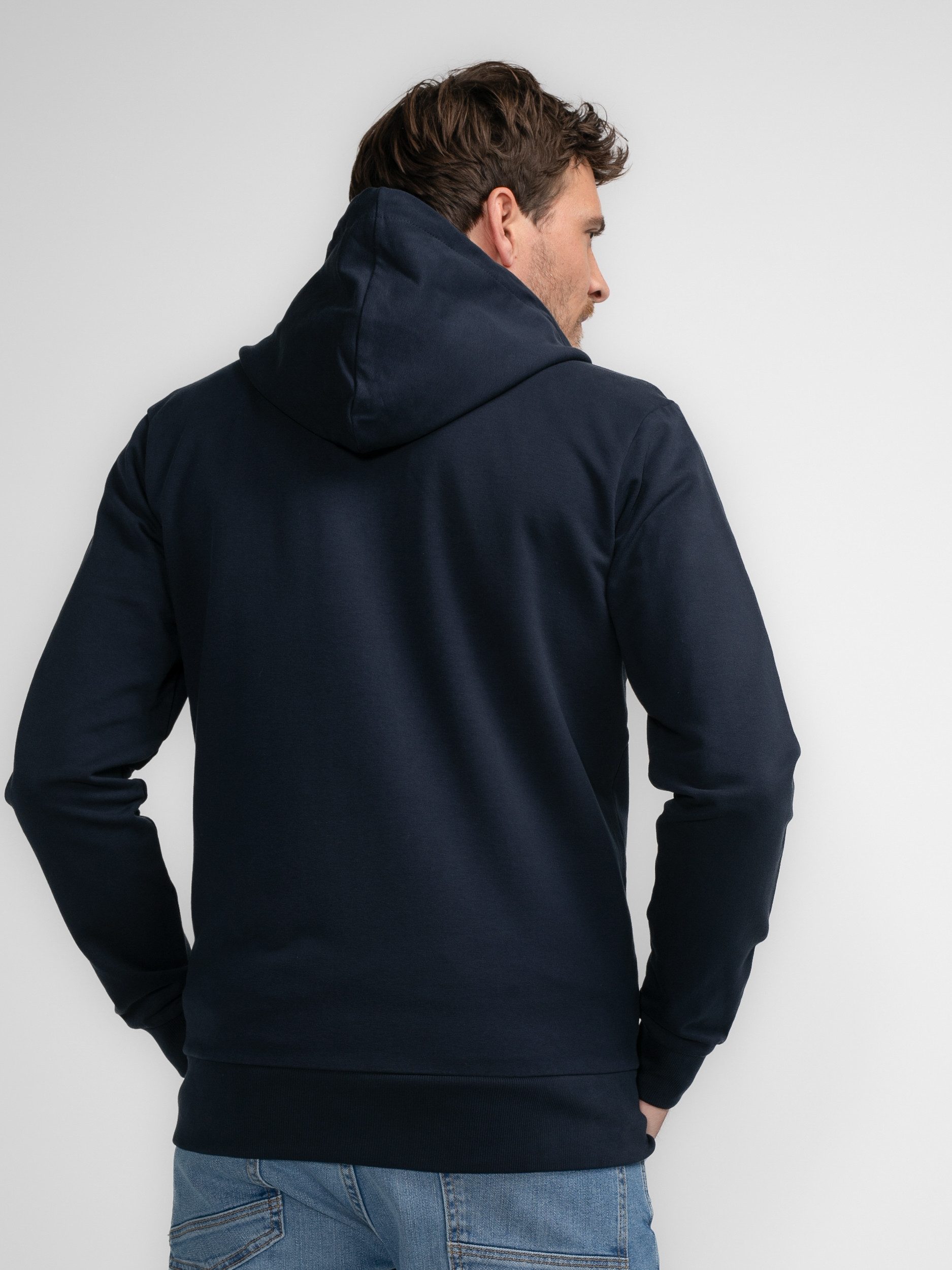Petrol Industries Sweatvest met verstelbare capuchon