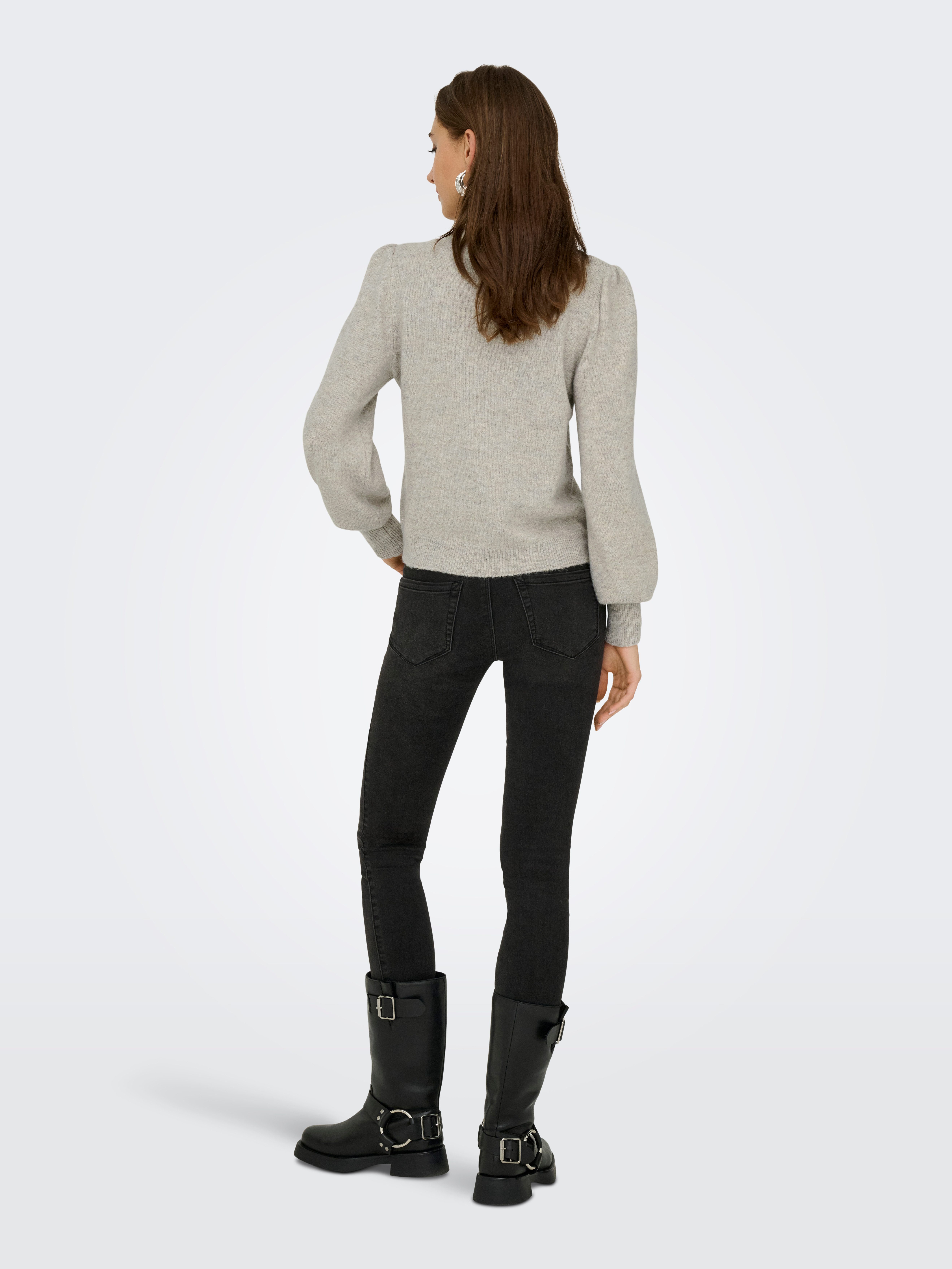 JDY Trui met staande kraag JDYRUE LIFE L/S PULLOVER KNT NOOS