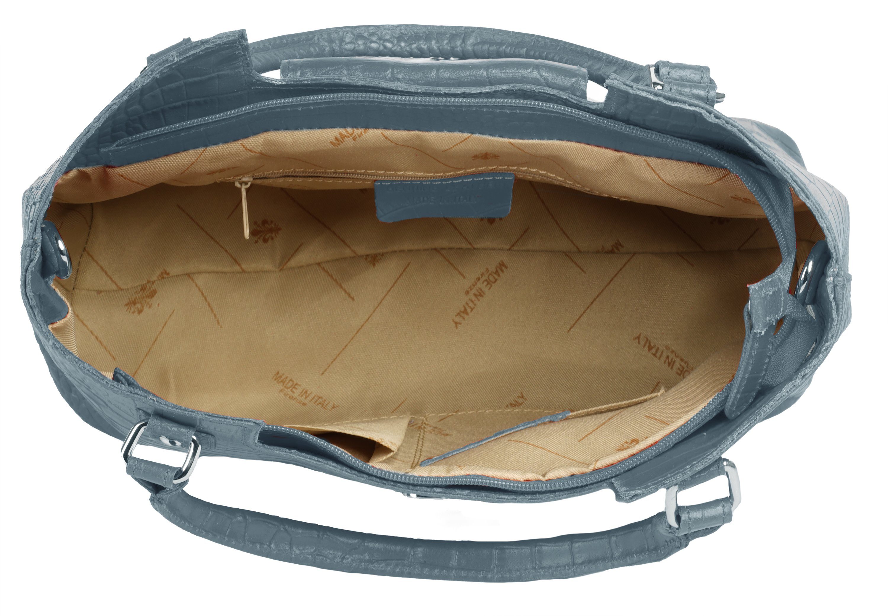 Cluty Tas echt leer, made in italy