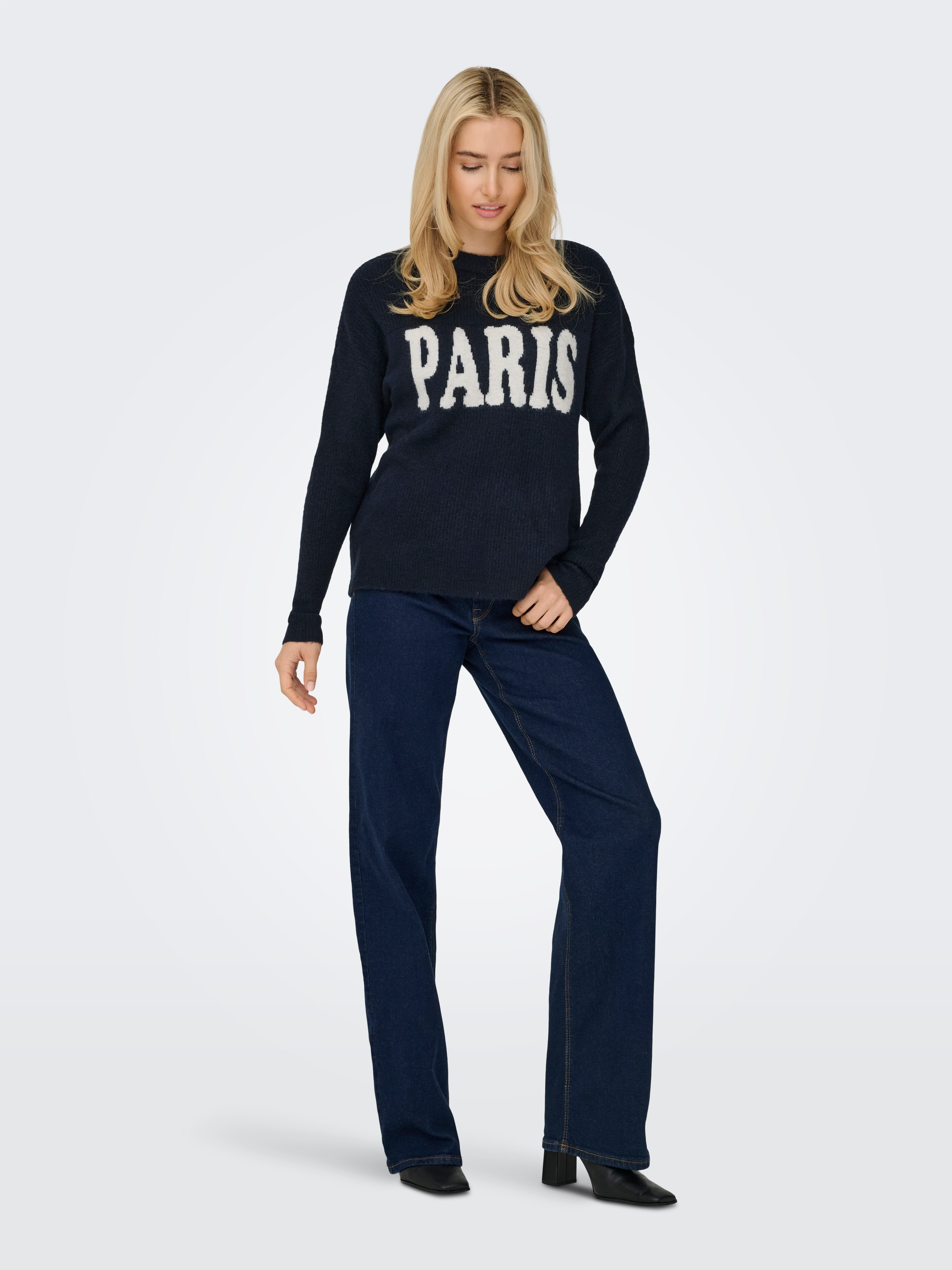Only Gebreide trui ONLJERICO L/S PULLOVER KNT NOOS