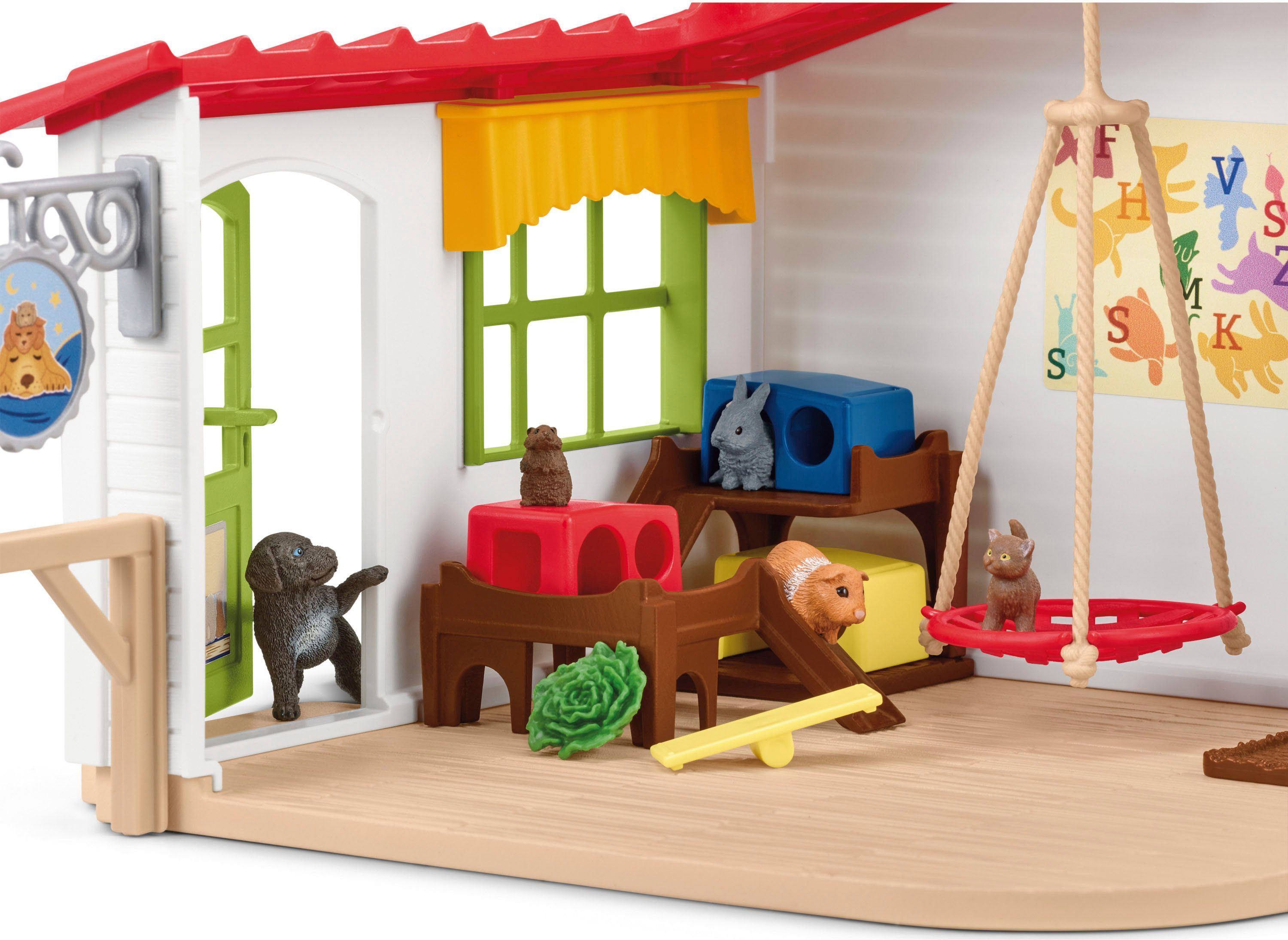 Schleich® Speelwereld FARM WORLD, Dierenhotel (42607)