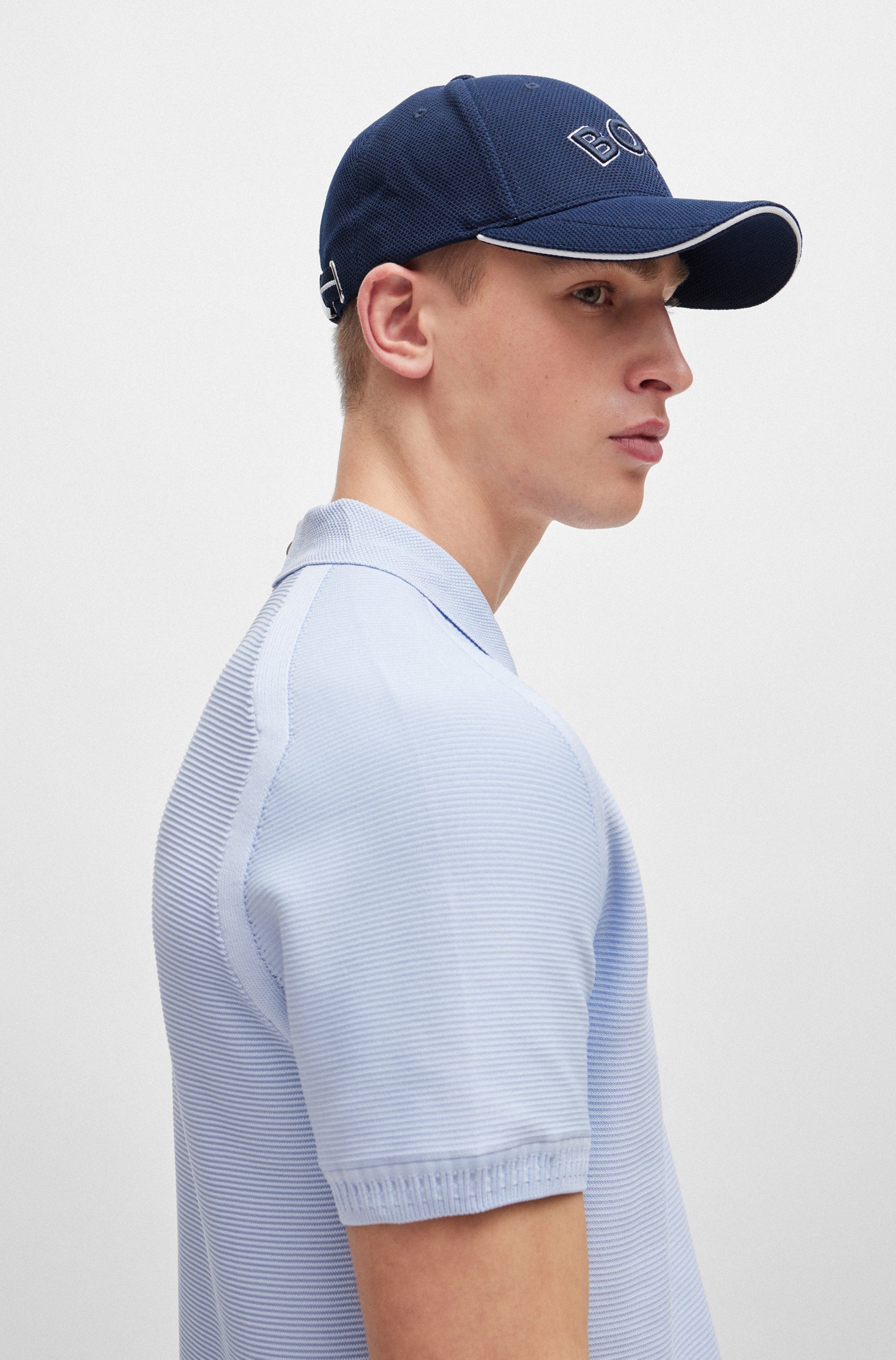 BOSS GREEN Baseball pet Cap-US met geborduurd boss-logo