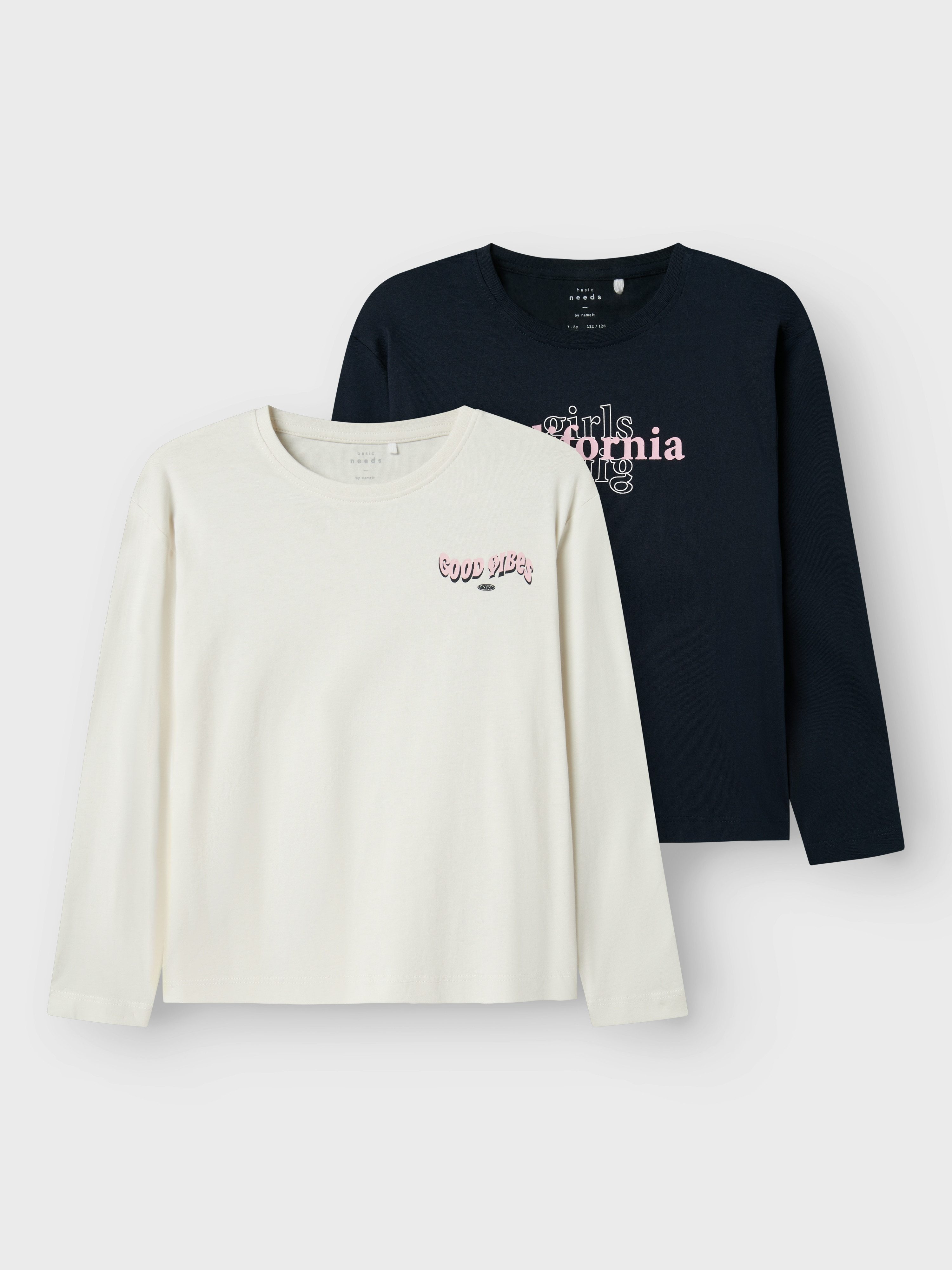 Name It Shirt met lange mouwen NKFVEEN 2P LS RLX TOP