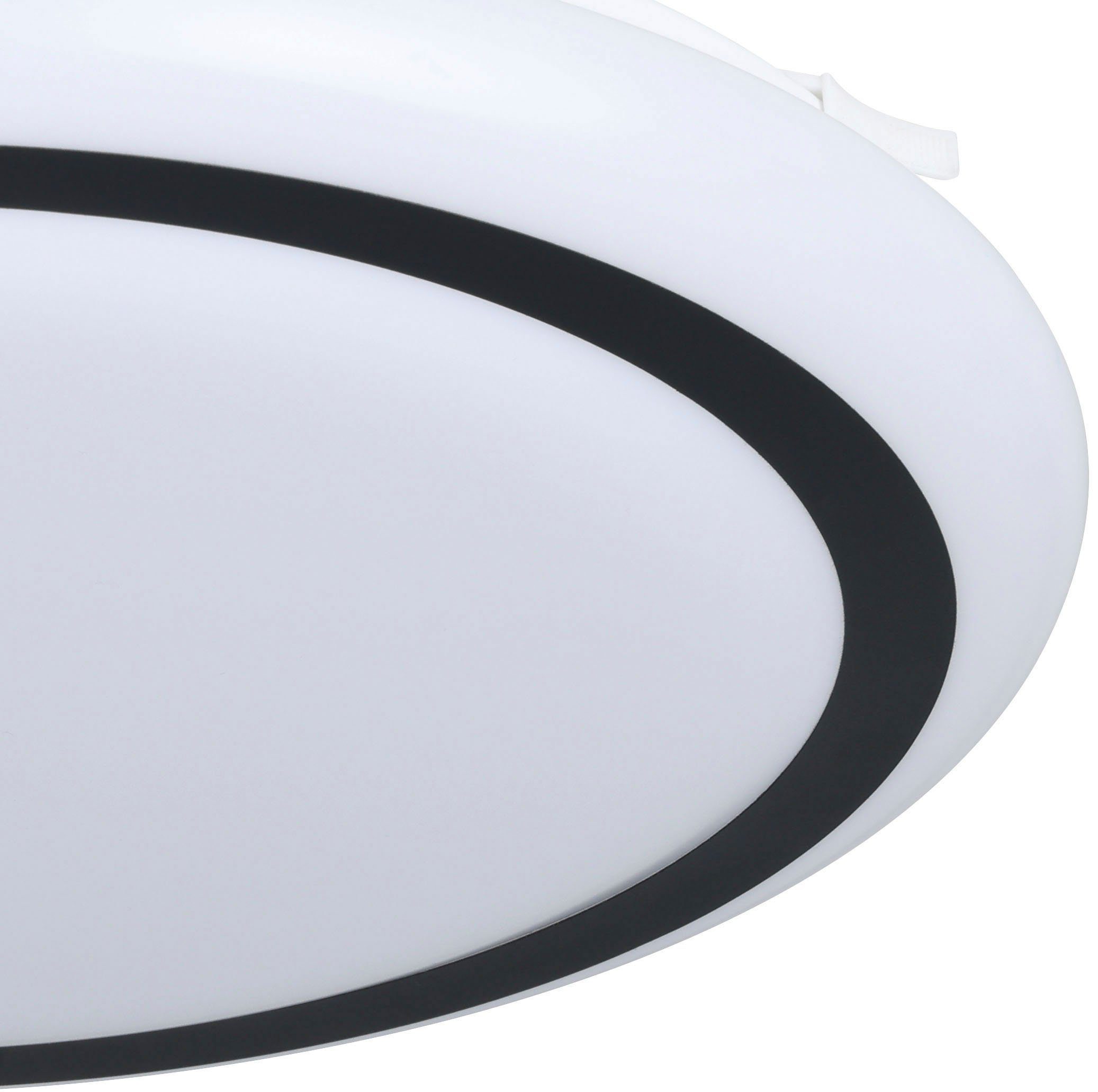 EGLO Plafondlamp CAPASSO Plafondlamp in wit van staal - 14,6W - warmwit (1 stuk)
