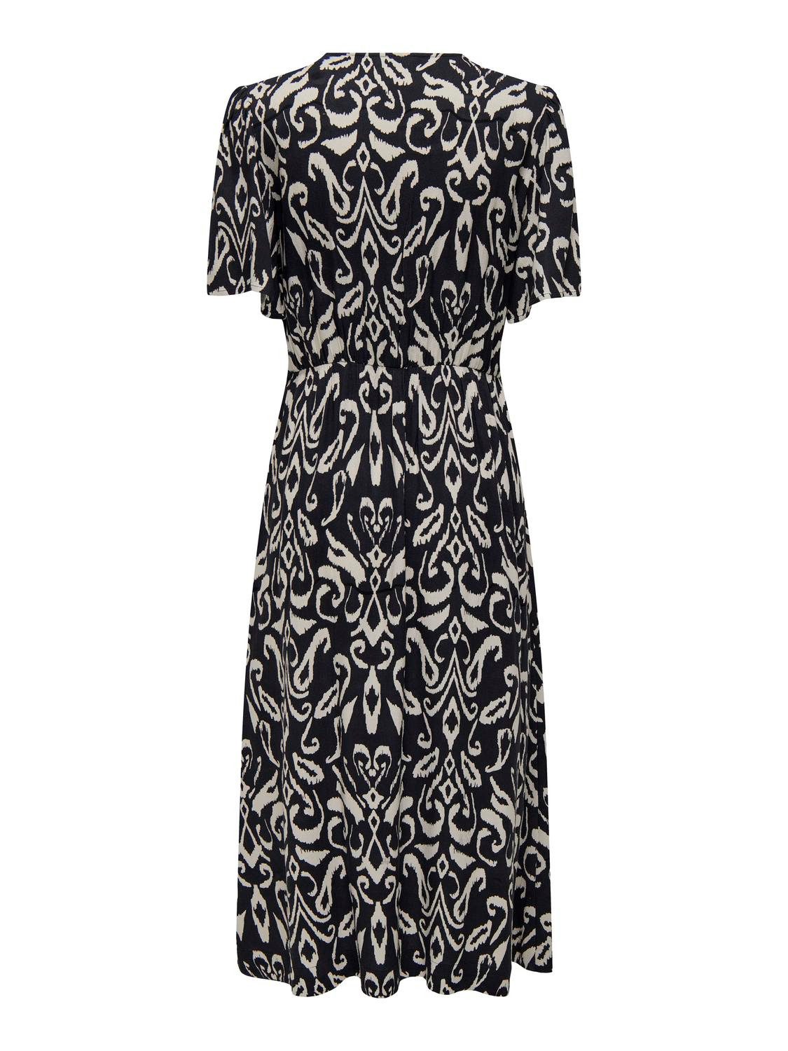 Only Zomerjurk ONLHALIA S S MIDI DRESS WVN NOOS