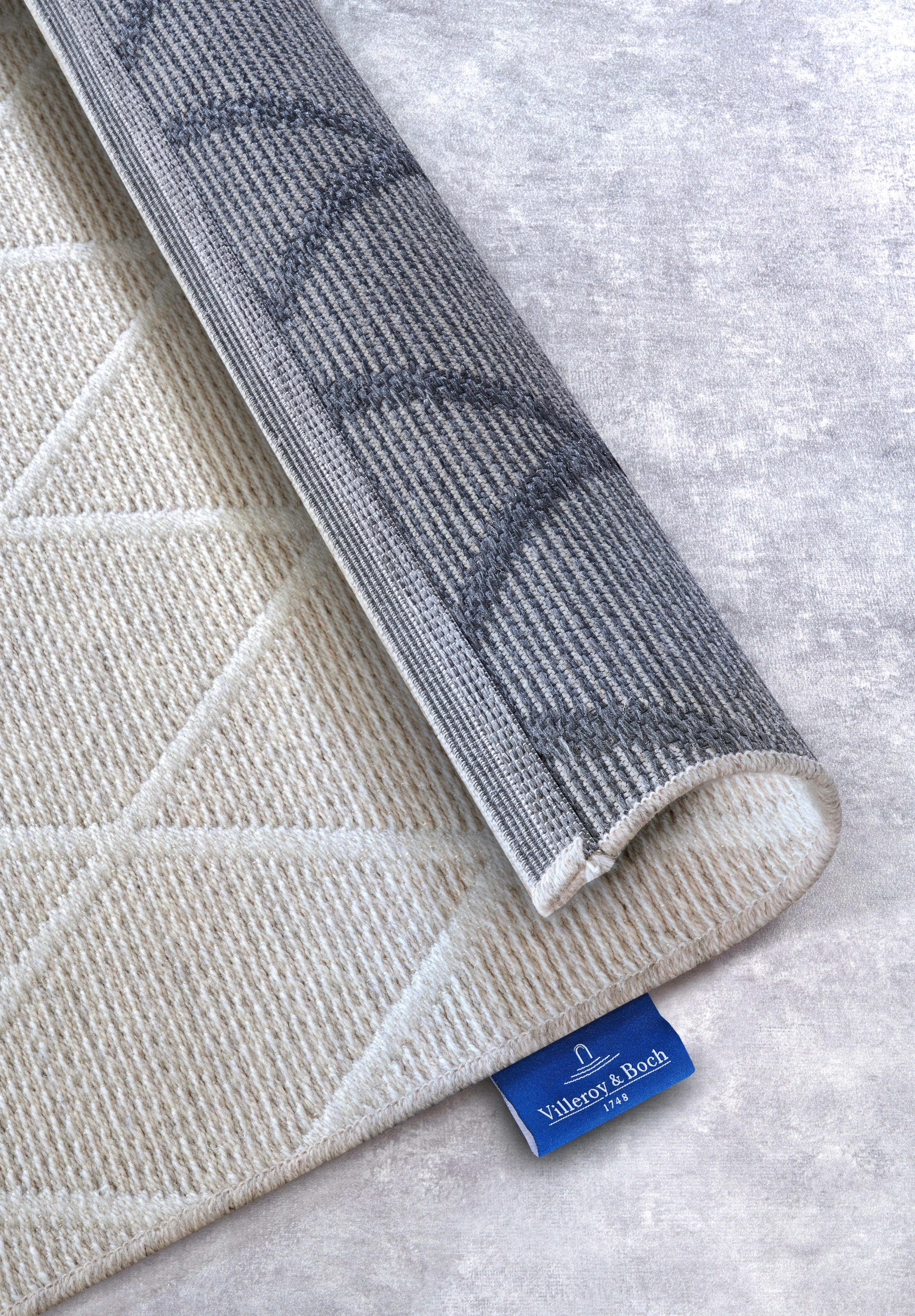 Villeroy & Boch Wollen kleed Maria Scheerwol, wol, natuur, woonkamer, slaapkamer, boho, scandi