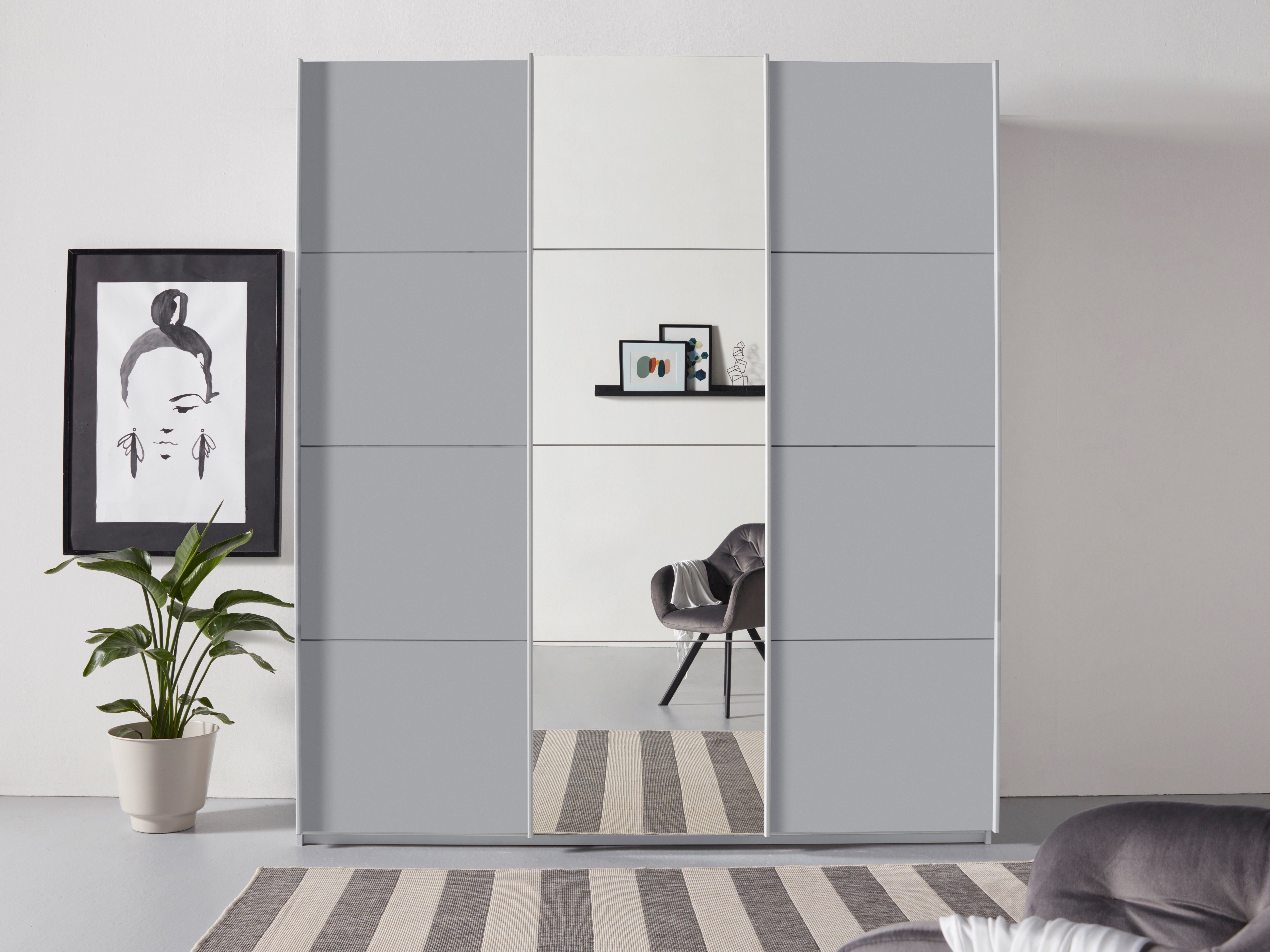 rauch Zweefdeurkast Kledingkast kast garderobe TOPSELLER OTELI incl. binnenindeling
