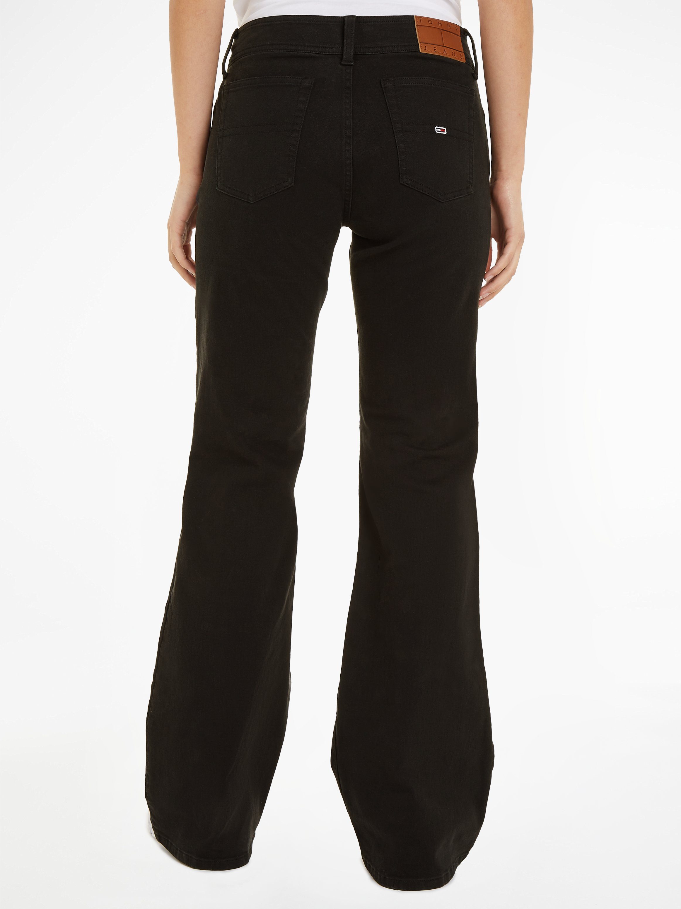 TOMMY JEANS Geweven broek TJW GMD LW FLARE in 5-pocketsstijl