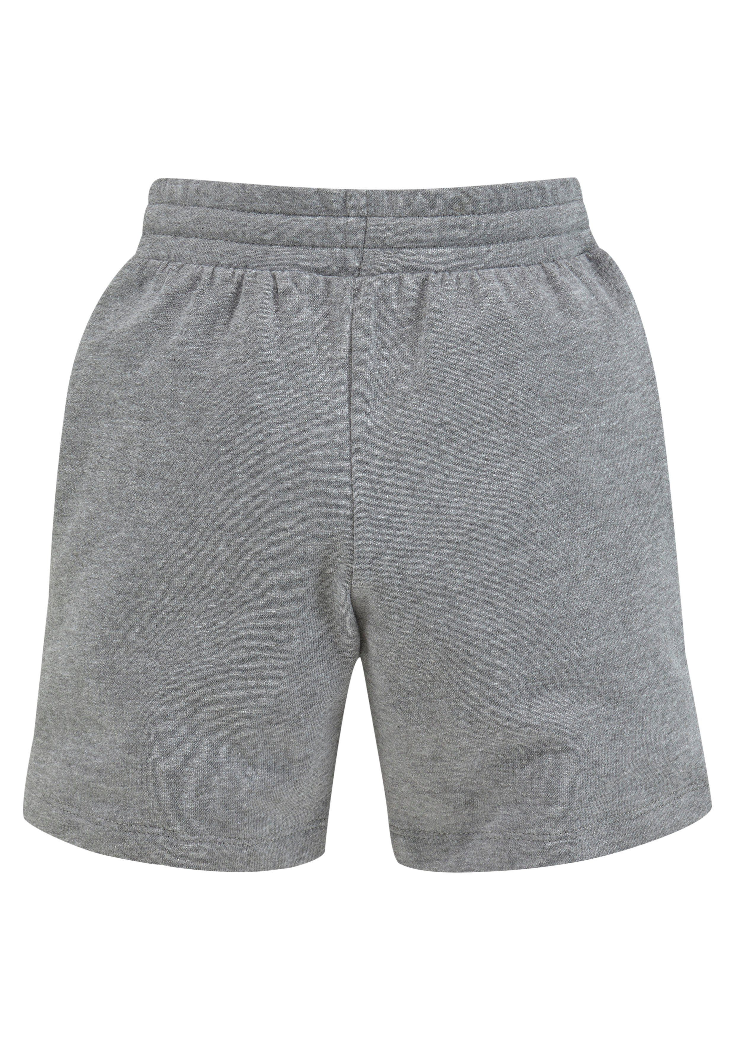 KIDSWORLD Sweatshort 2-pack sweat bermuda’s in basis kleuren (2-delig, Set van 2)