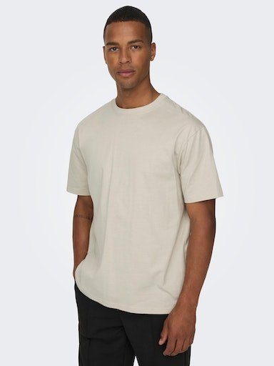 ONLY & SONS Shirt met ronde hals ONSFRED RLX SS TEE