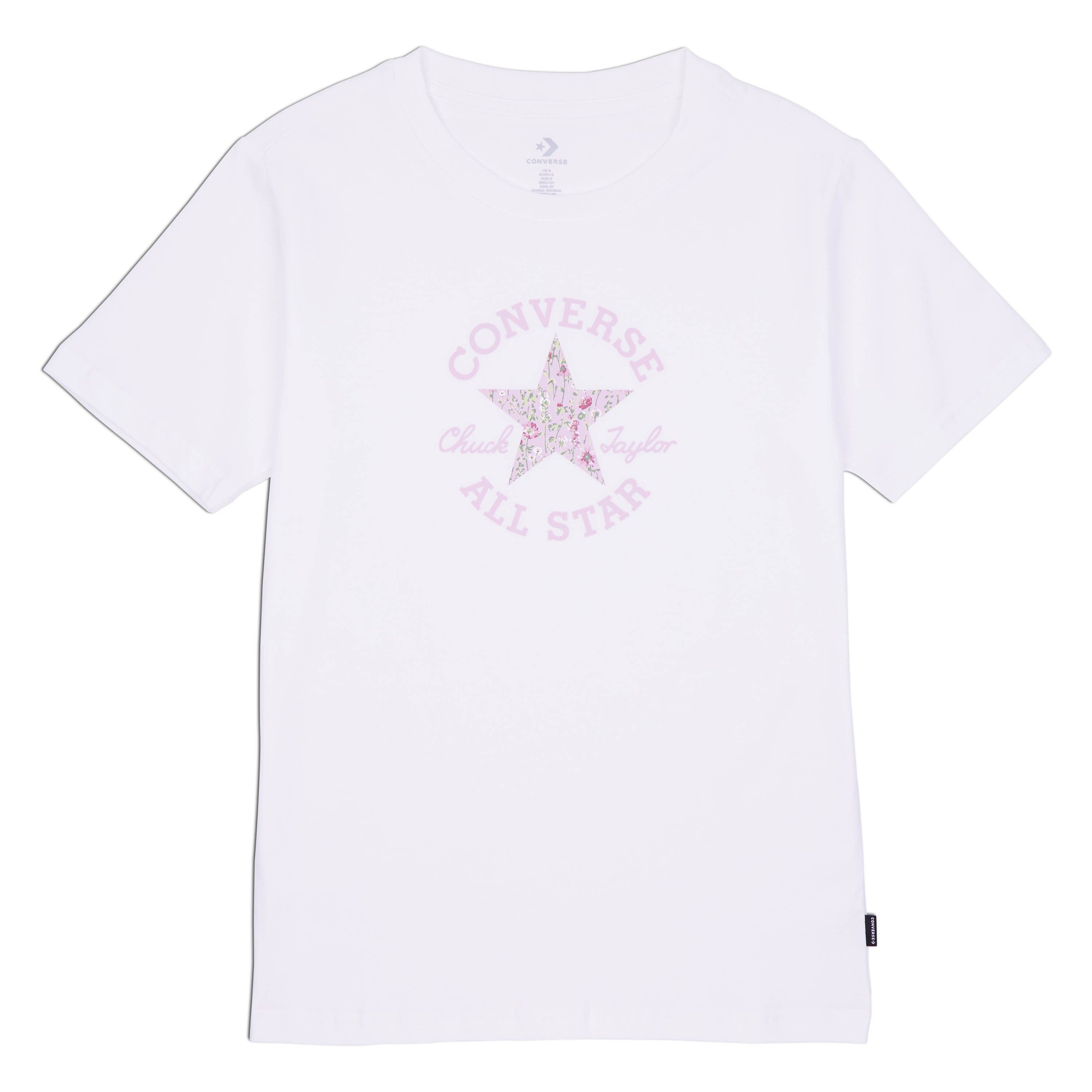 Converse T-shirt FLORAL CHUCK TAYLOR T-SHIRT (1-delig)