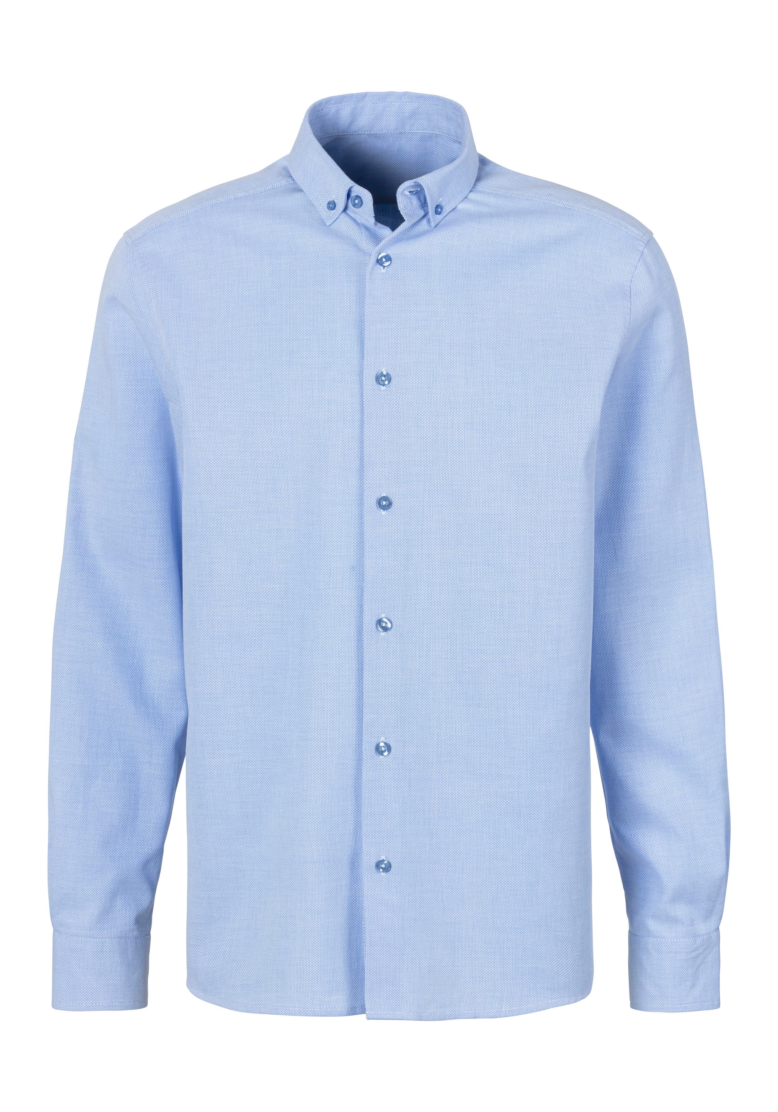 H.I.S Overhemd met lange mouwen Regular fit in hoogwaardige structuur-look