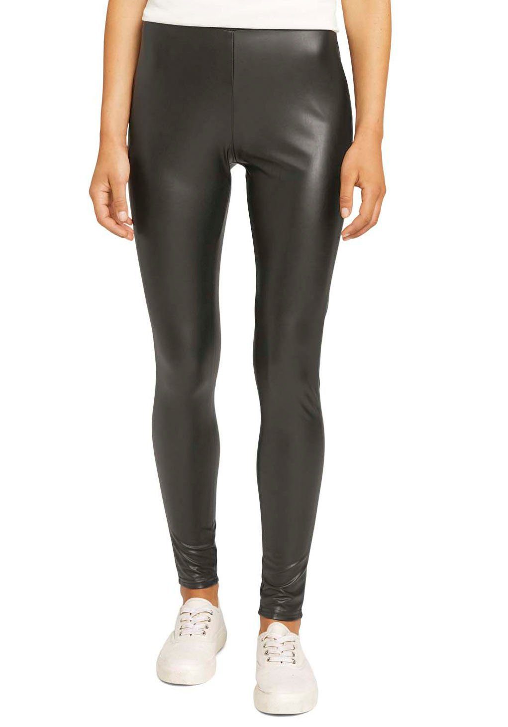 Tom Tailor Denim Legging in leer-look