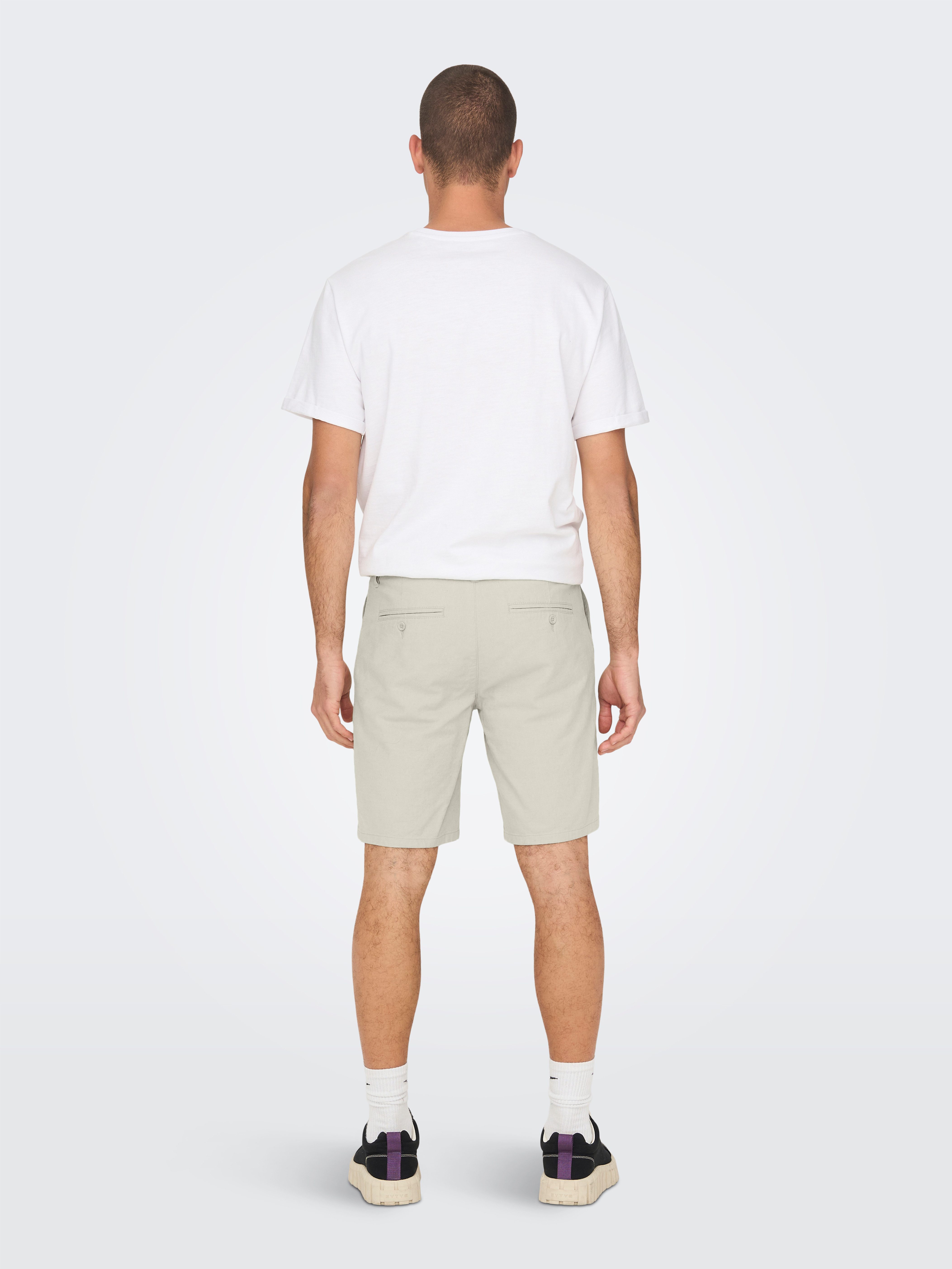 ONLY & SONS Chino-short ONSMARK 0011 COTTON LINEN SHORTS NOOS