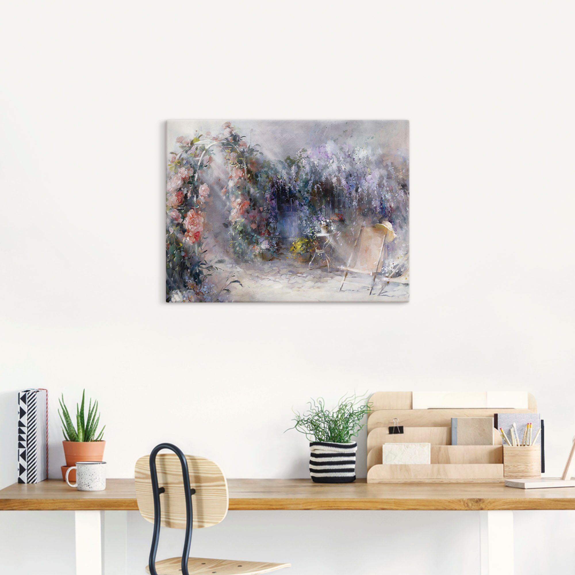 Artland Artprint Rozen en seringen als artprint op linnen, poster, muursticker in verschillende maten