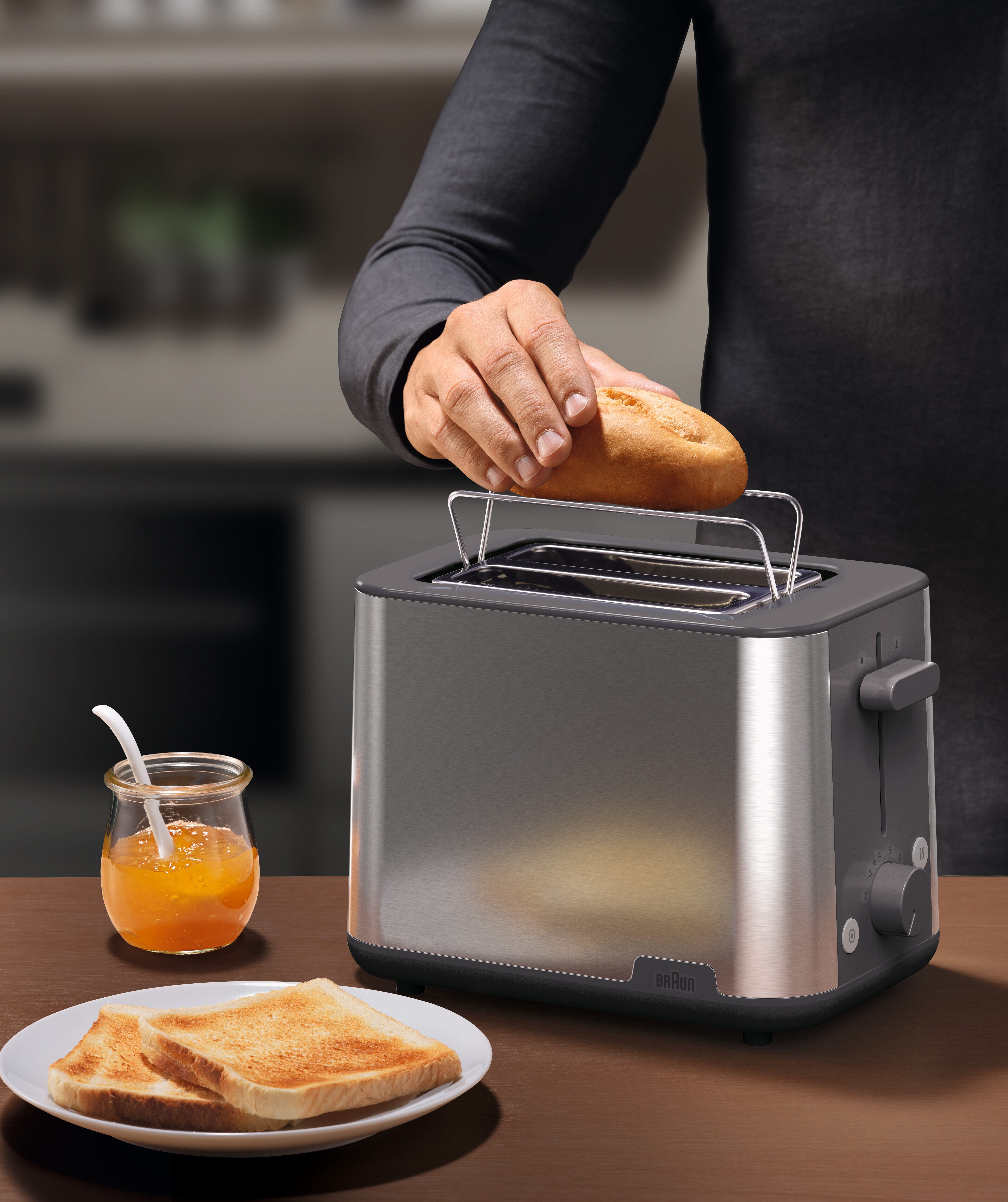 Braun Toaster HT1510GY HT1510GY