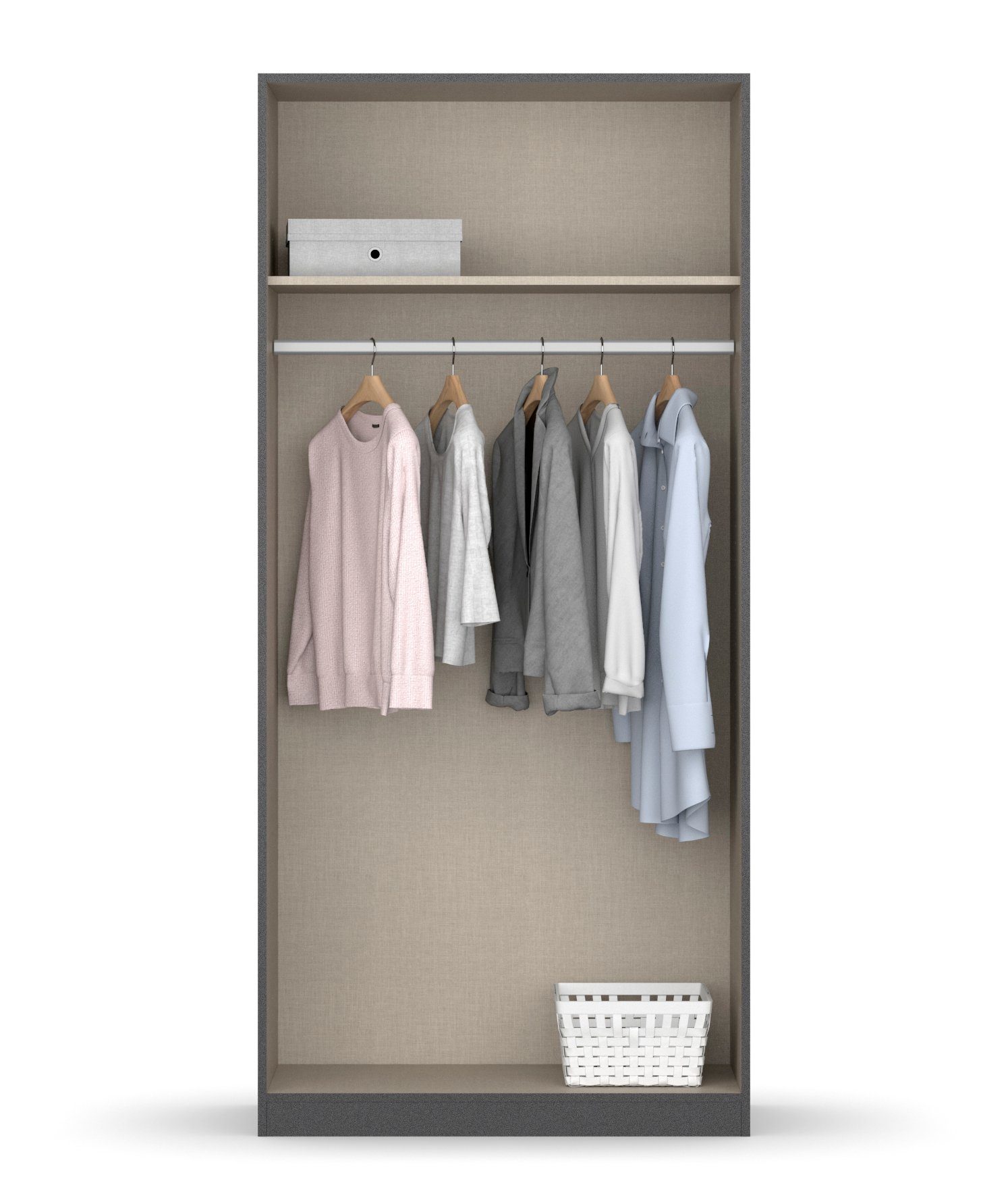 rauch Kastenset Holmes met applicaties "industrial style"