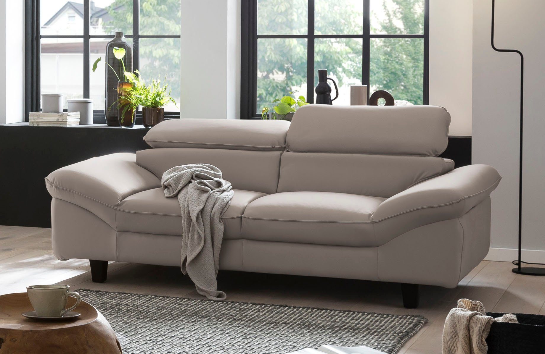 Home affaire 3-zitsbank Piloot Big-sofa met verstelbare rugleuning