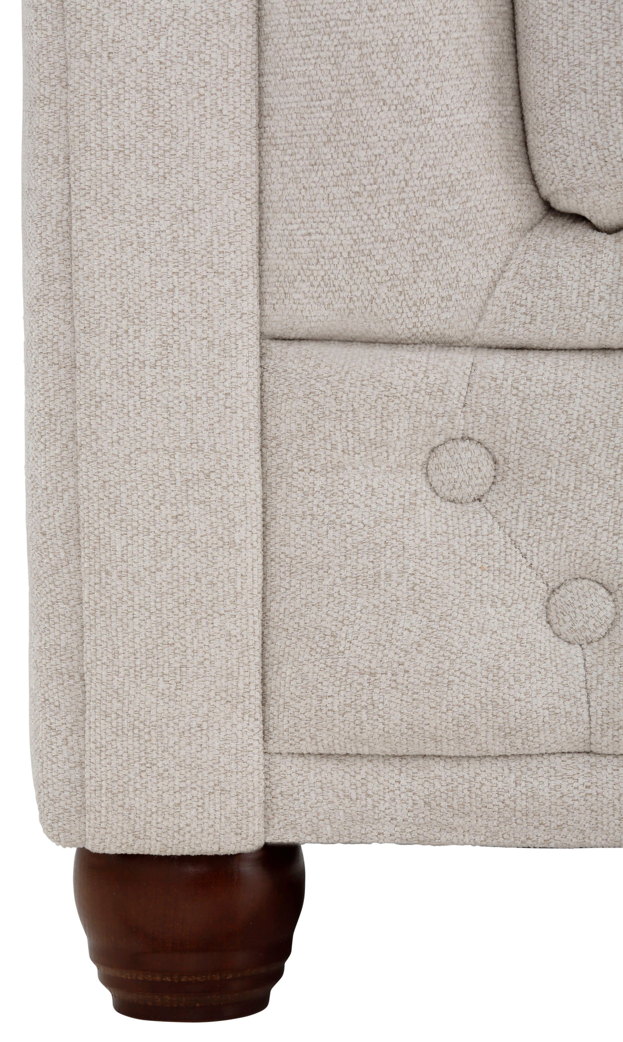 Home affaire Chesterfield-bank New Castle met hoogwaardige capitonnage in chesterfield-design, bxdxh: 203x86x72