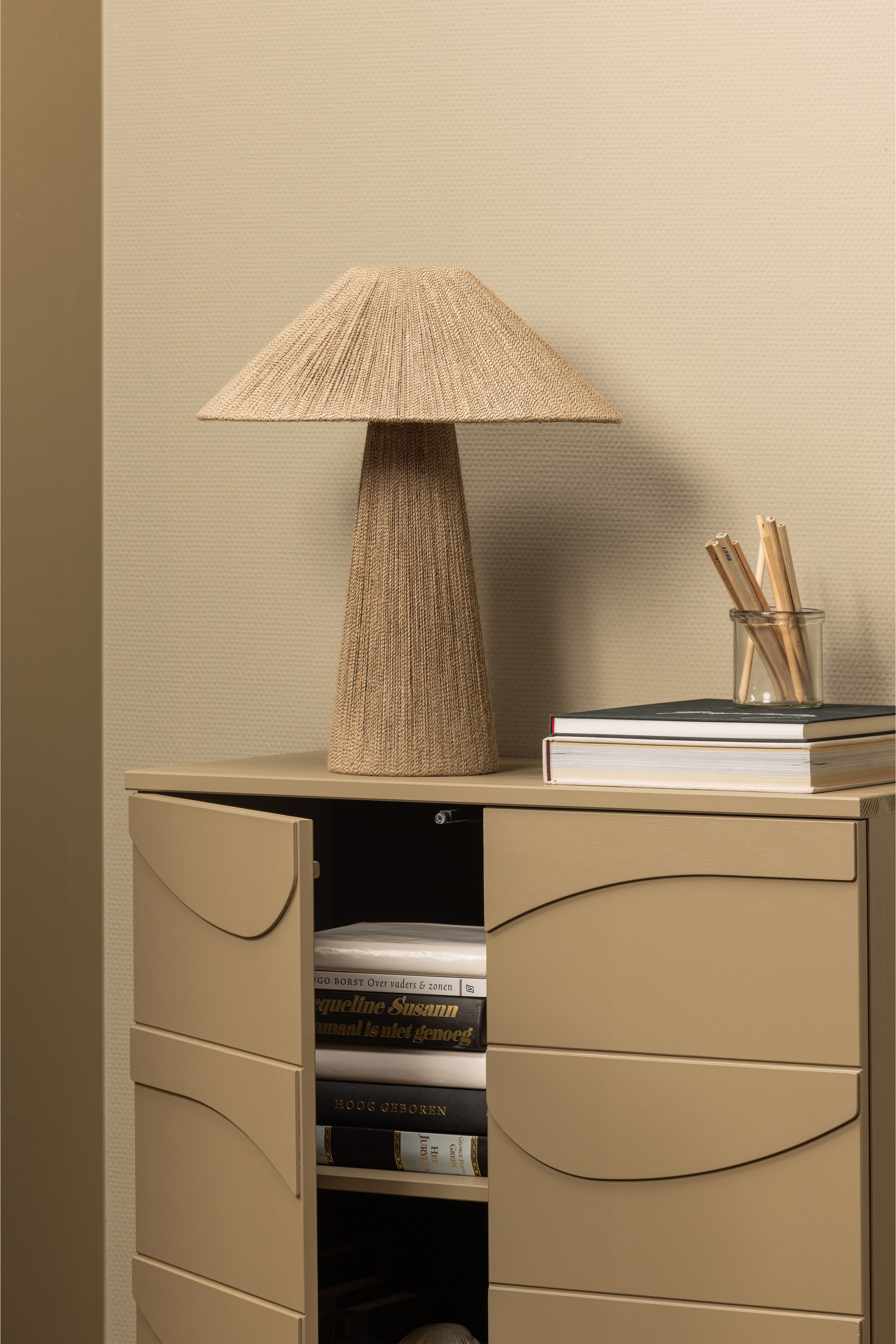 WOOOD Bergkast Teo met push-to-open functie, hoogte 116 cm