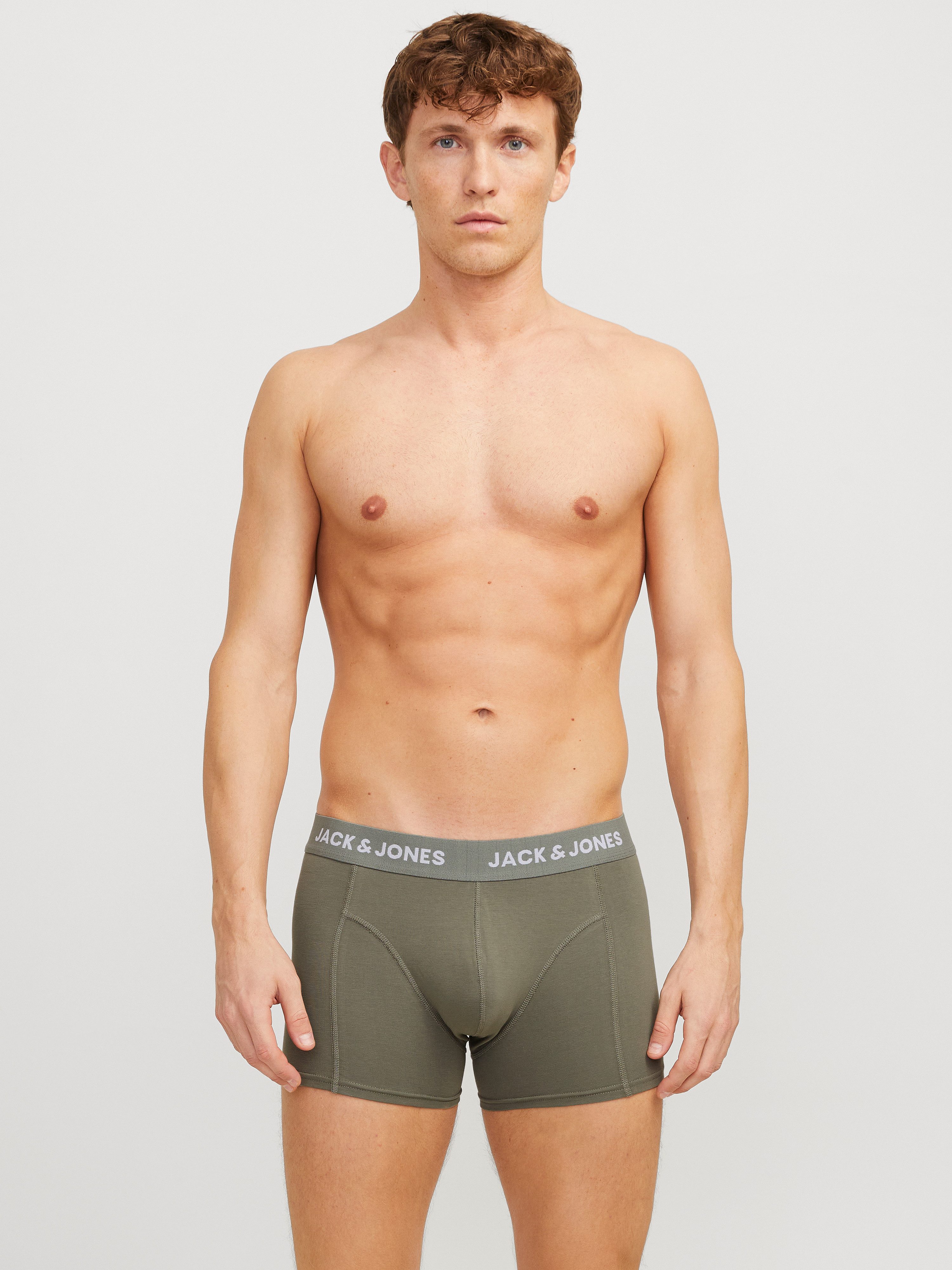 Jack & Jones Trunk JACROB SOLID TRUNKS 3 PACK SN (3 stuks)